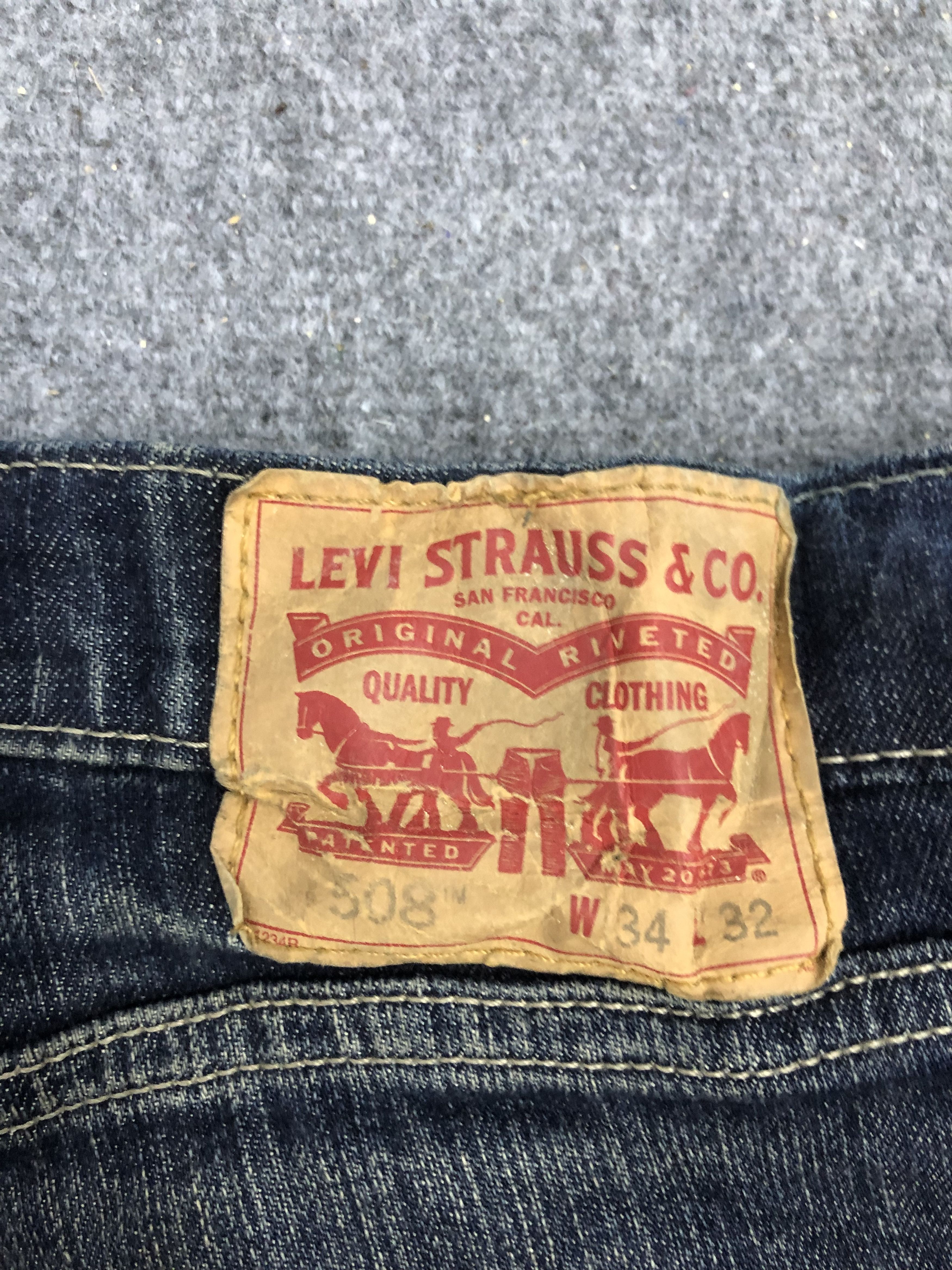 Levi's Vintage Levis 508 Light Wash Jeans DP1271 Size US 36 / EU 52 - 5 Thumbnail