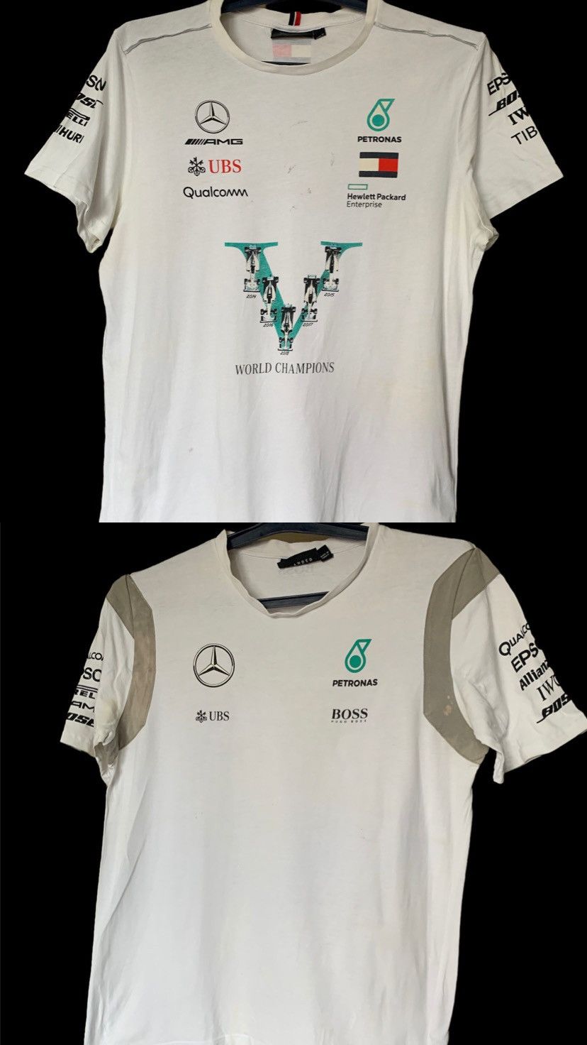 Formula 1 × Mercedes-Benz Mercedes Benz Petronas Formula 1 Tommy Hilfiger amg tee Size US XL / EU 56 / 4 - 1 Thumbnail