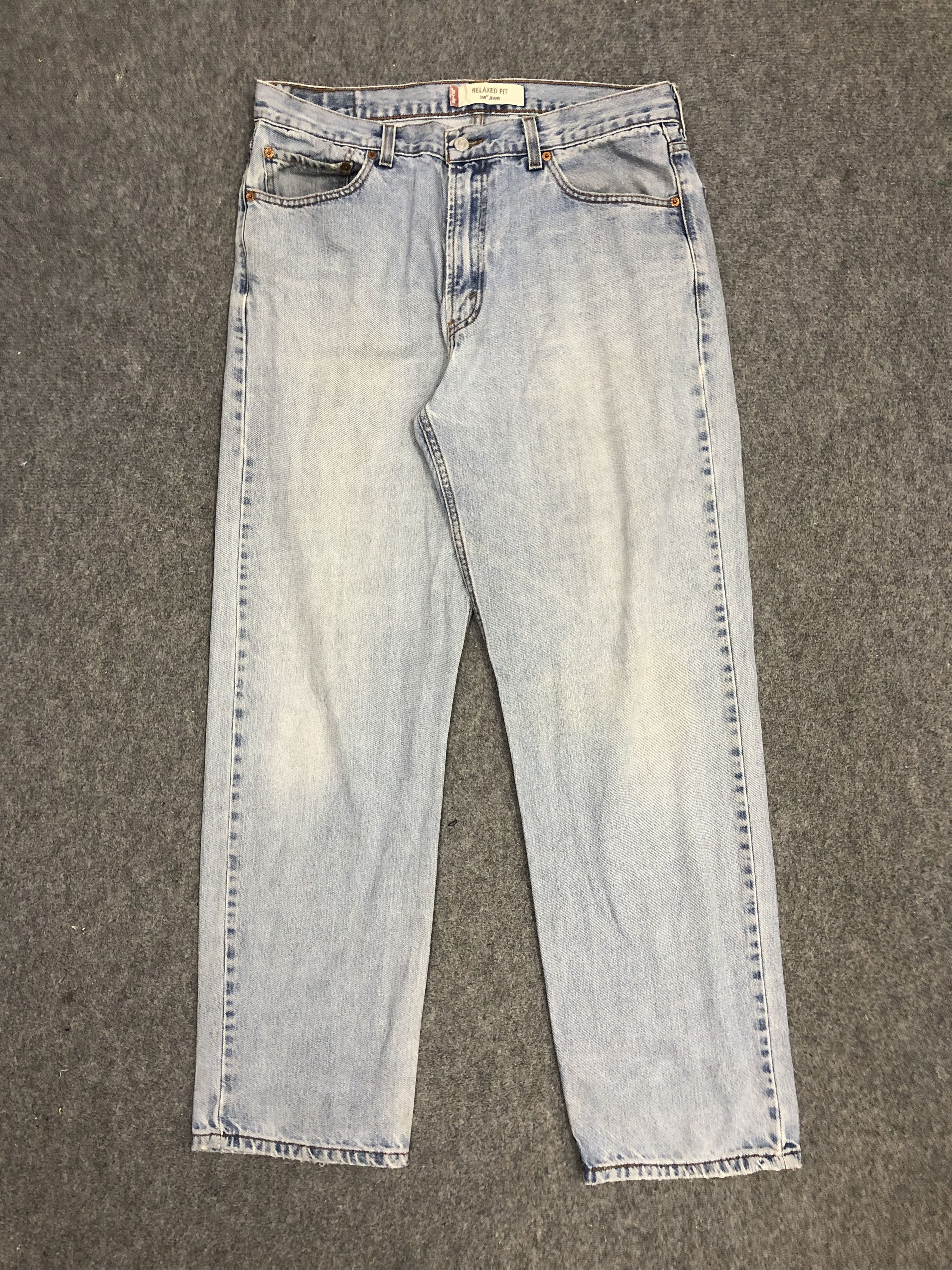 Levi's Vintage Levis 550 Light Blue Jeans DP1267 Size US 36 / EU 52 - 1 Thumbnail
