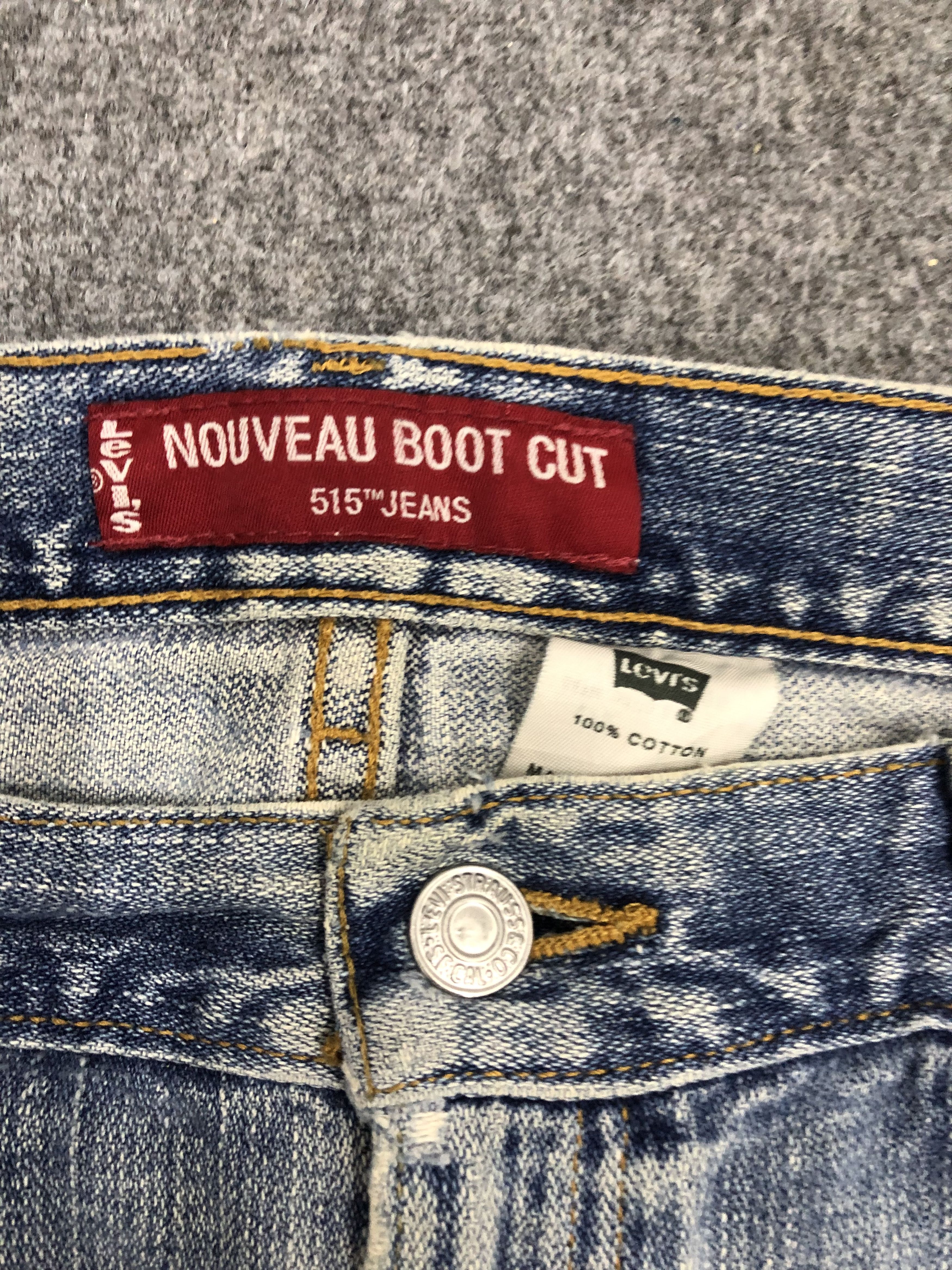 Levi's Vintage Levis 515 Flared Boot Cut Jeans DP1253 Size US 35 - 7 Thumbnail