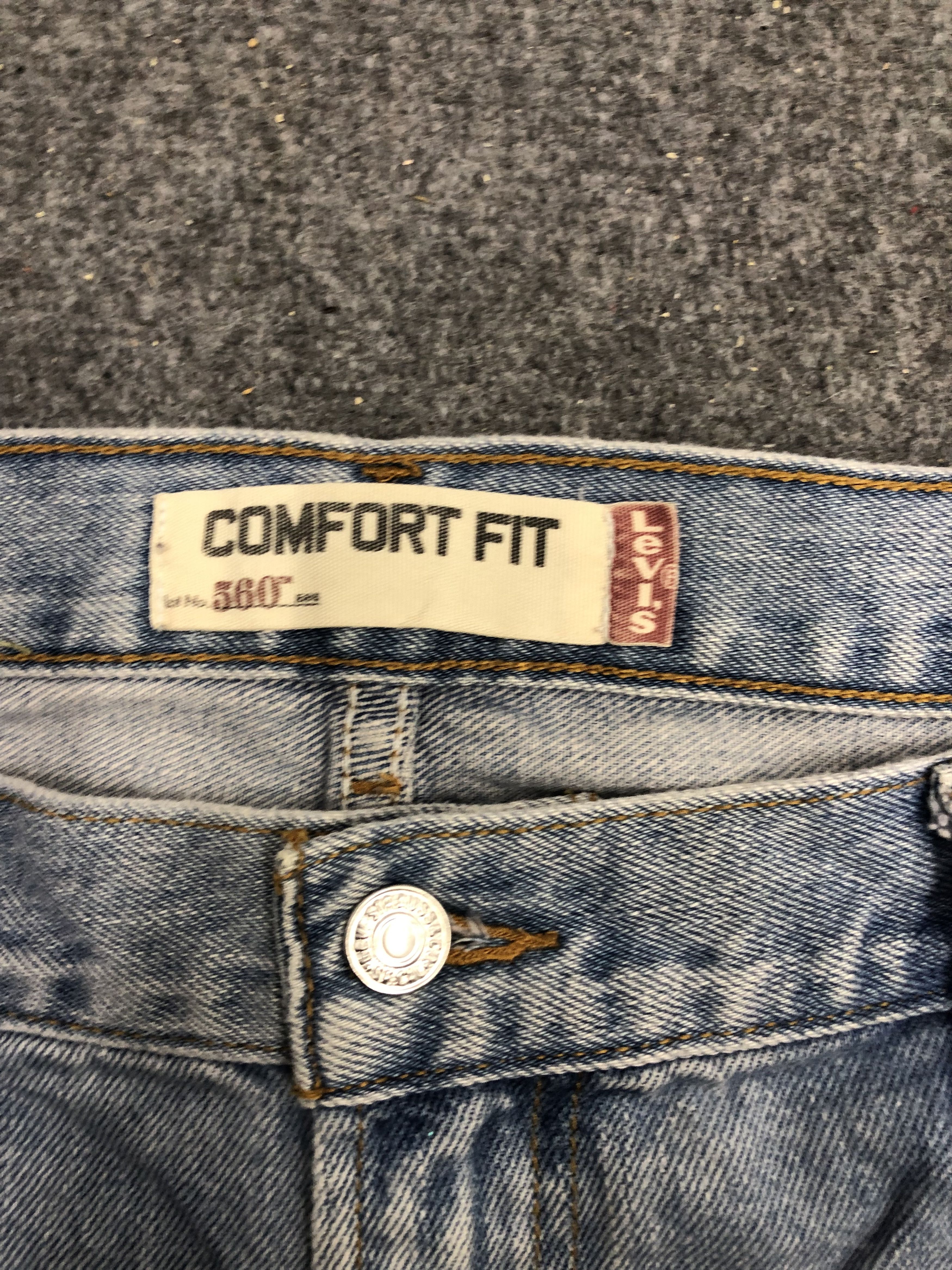 Levi's Vintage Levis 560 Sun Faded Jeans DP1262 Size US 40 / EU 56 - 9 Thumbnail