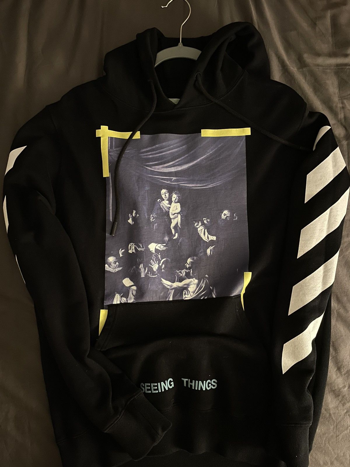 Seeing things hoodie off white hotsell