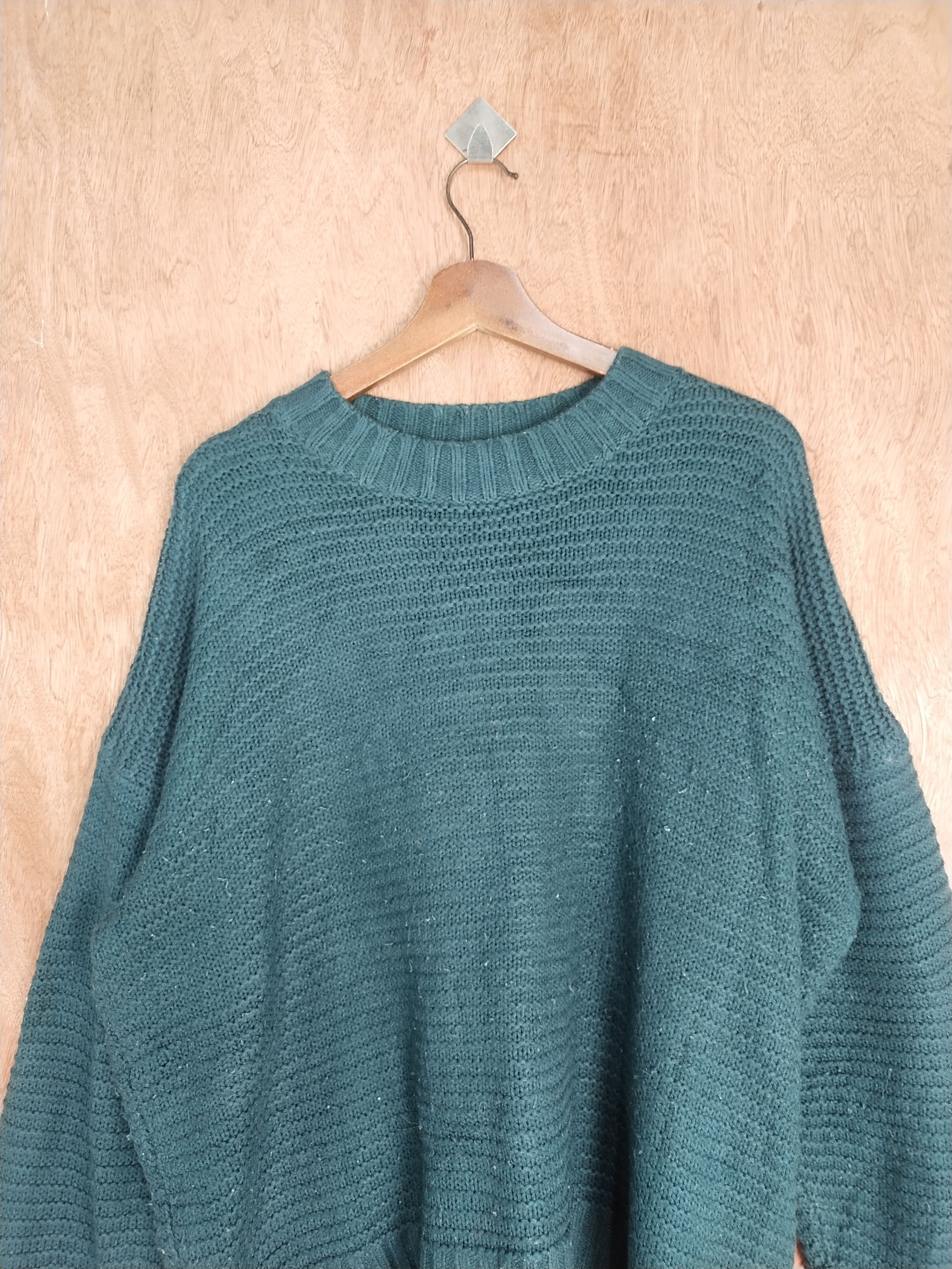 Homespun Knitwear × Japanese Brand GU japan dark green knitwear sweatshirt #H268 Size US L / EU 52-54 / 3 - 2 Thumbnail