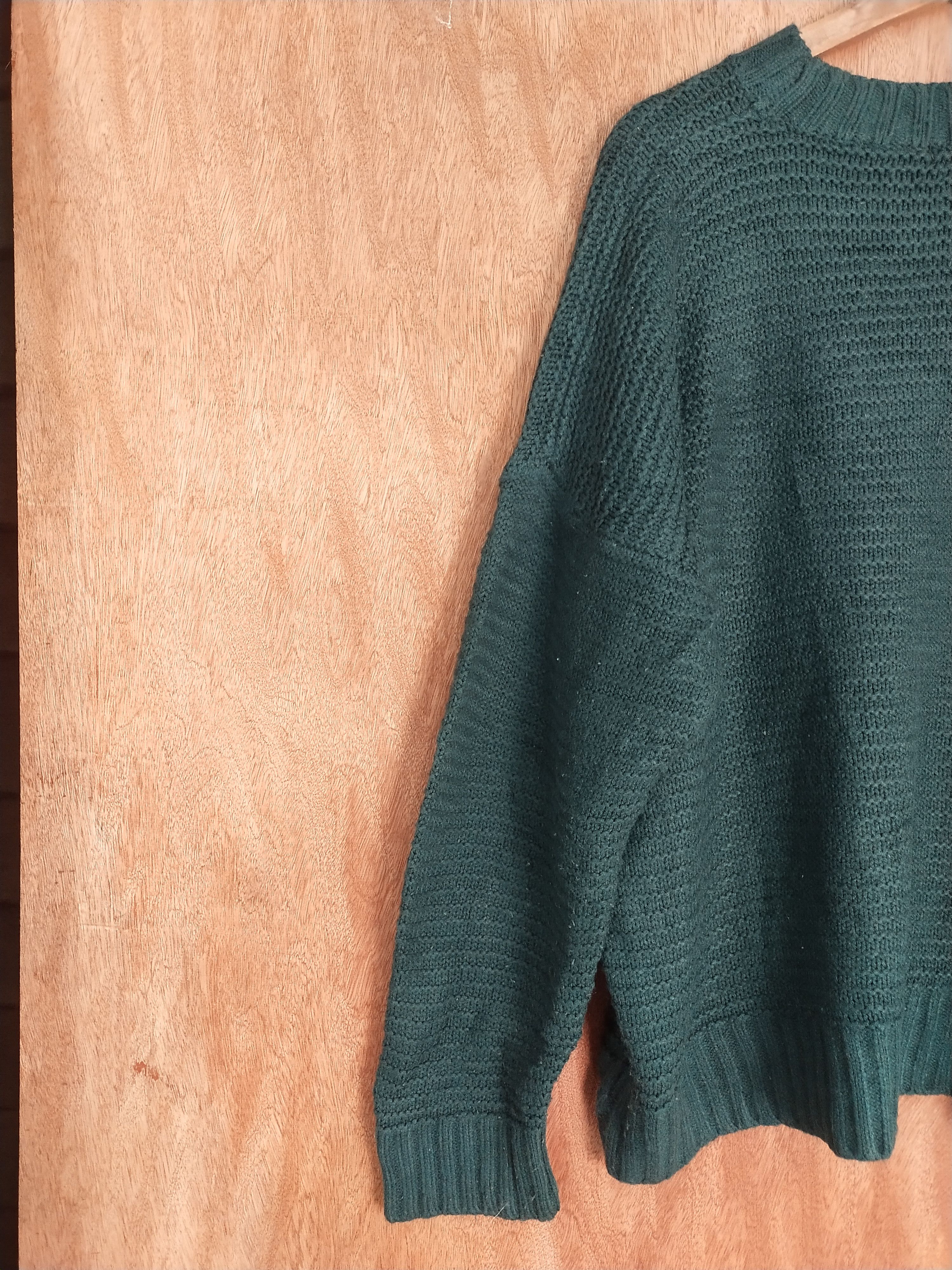 Homespun Knitwear × Japanese Brand GU japan dark green knitwear sweatshirt #H268 Size US L / EU 52-54 / 3 - 8 Thumbnail
