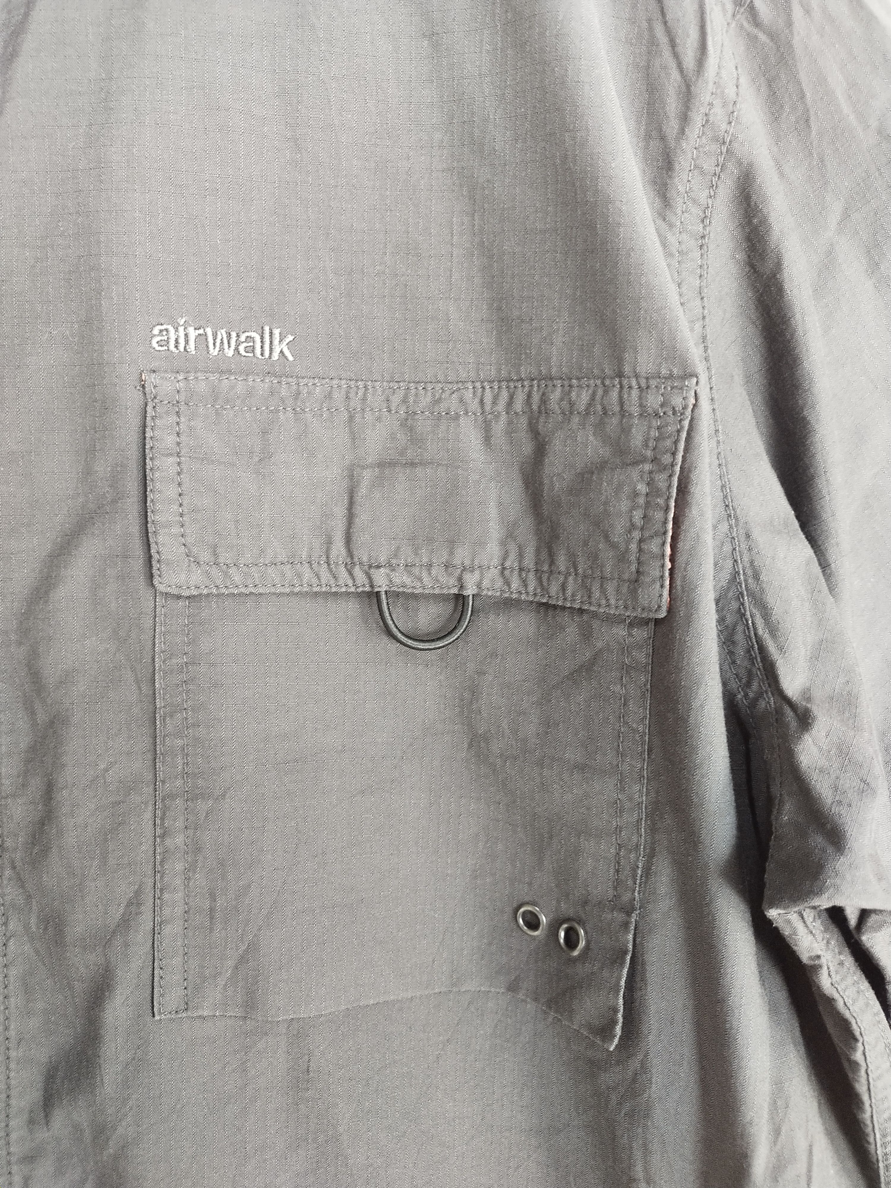 Airwalk × Japanese Brand Airwalk dark brown windbreaker jacket sweaters #S073 Size US M / EU 48-50 / 2 - 8 Thumbnail