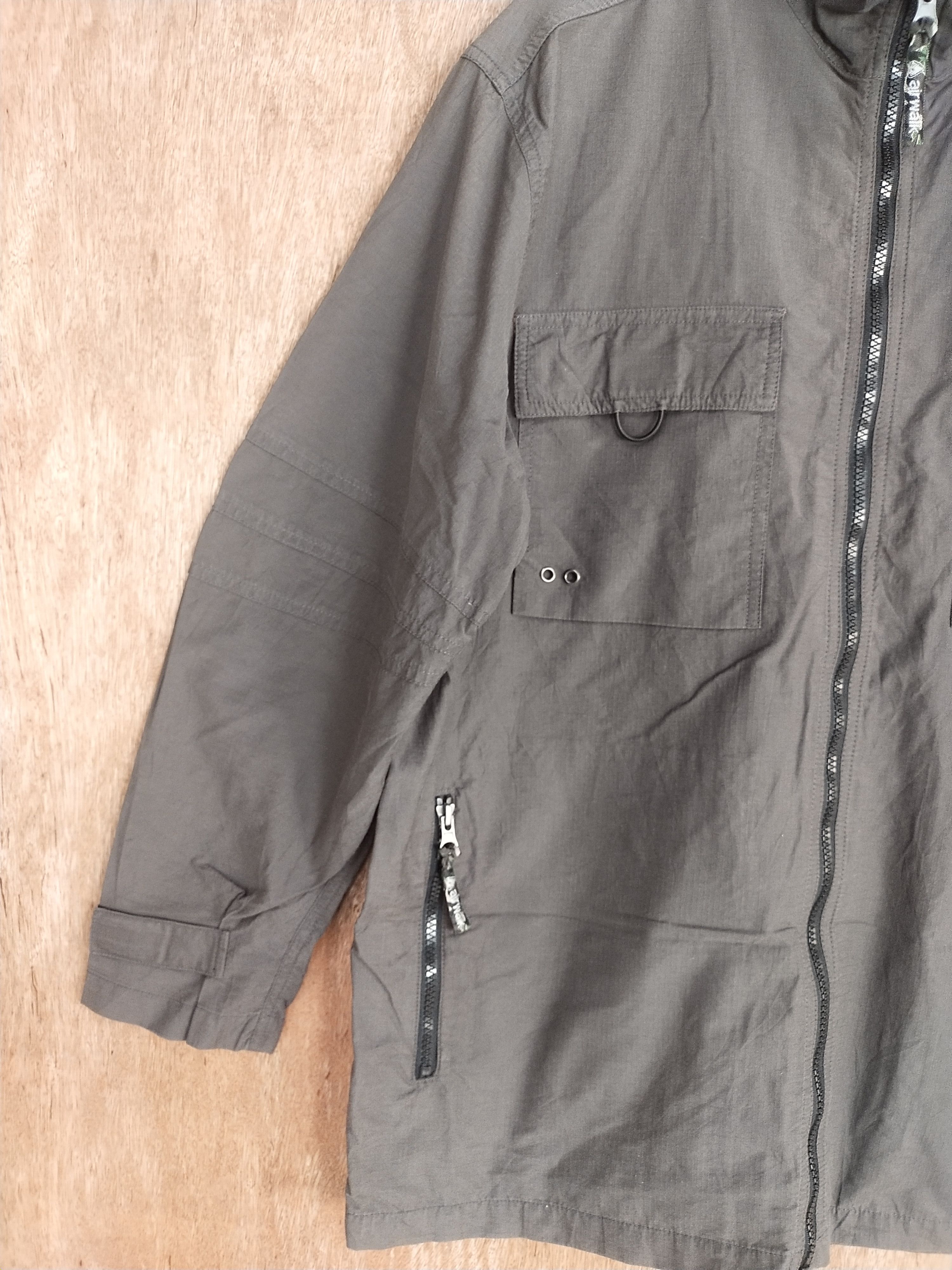 Airwalk × Japanese Brand Airwalk dark brown windbreaker jacket sweaters #S073 Size US M / EU 48-50 / 2 - 4 Thumbnail