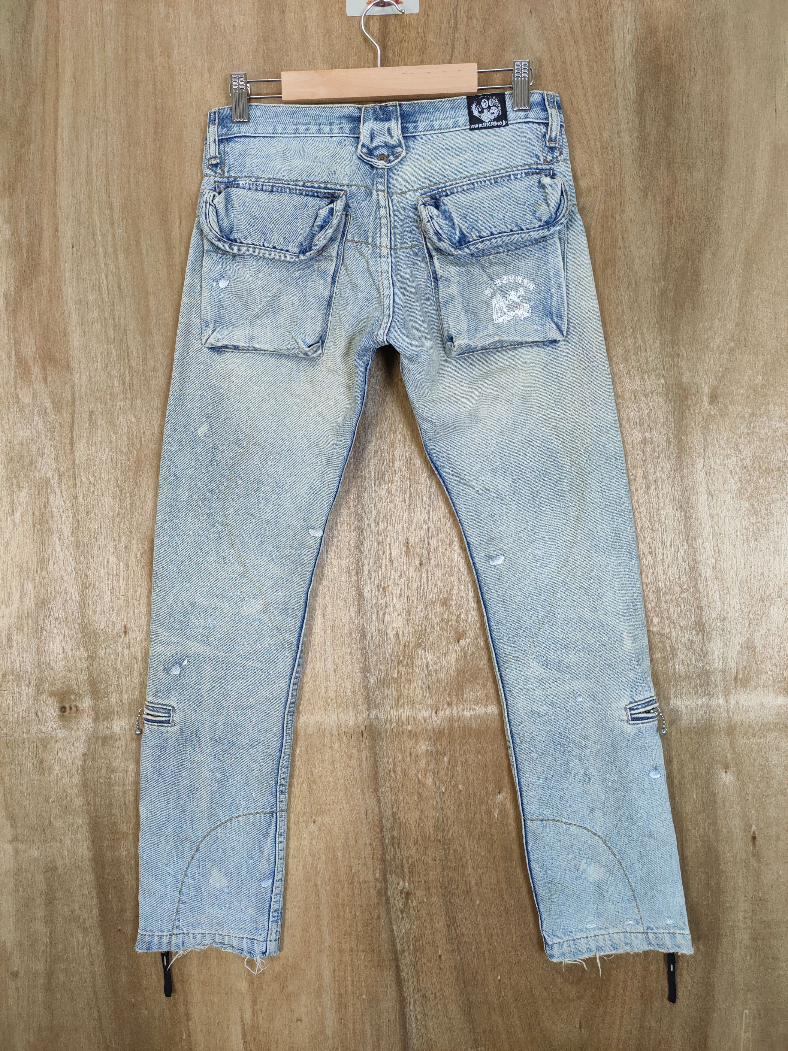Japanese Brand × Jean × Seditionaries RNA SKINNY FADED LIGHT BLUE JEAN DENIM PANTS Size US 29 - 4 Thumbnail