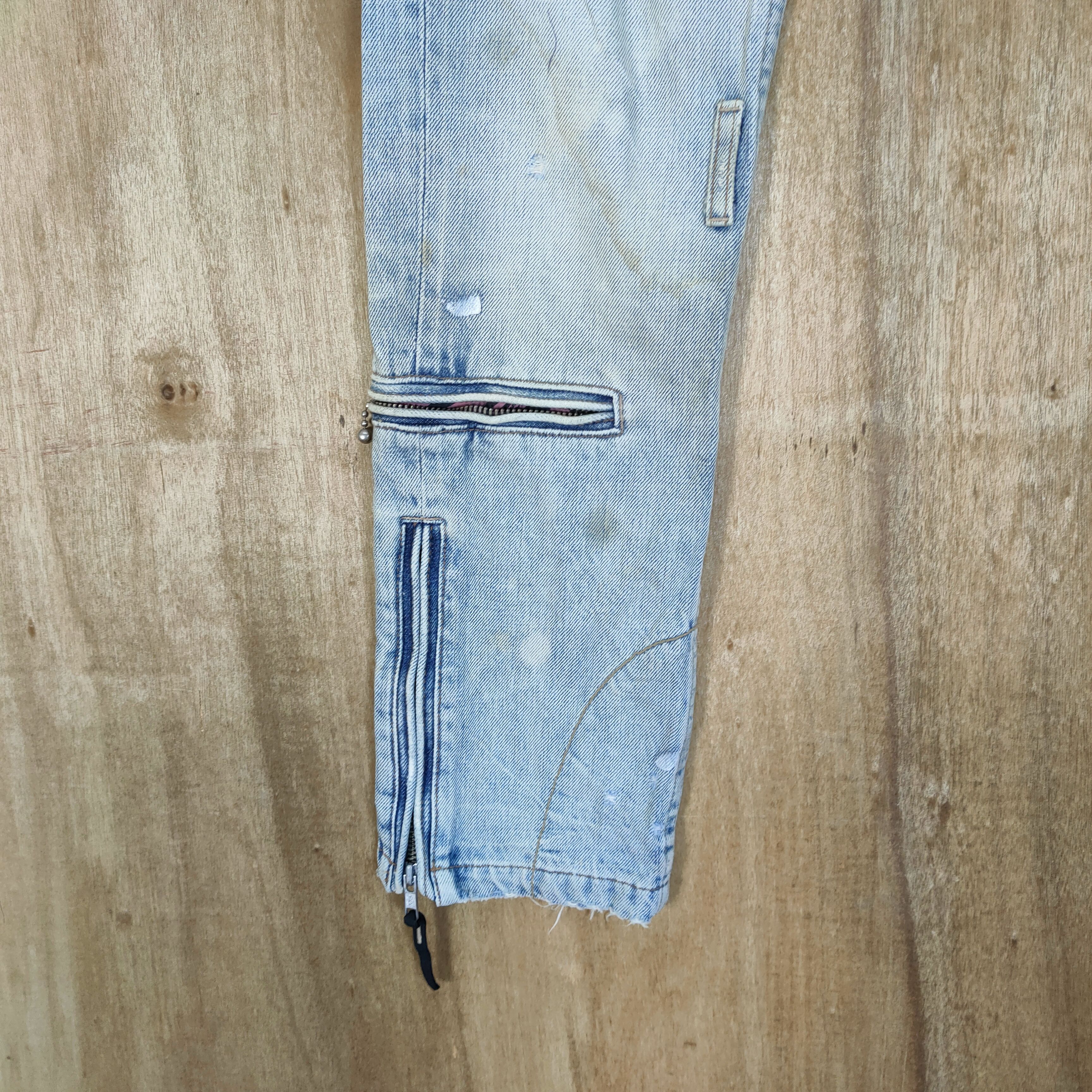Japanese Brand × Jean × Seditionaries RNA SKINNY FADED LIGHT BLUE JEAN DENIM PANTS Size US 29 - 11 Thumbnail