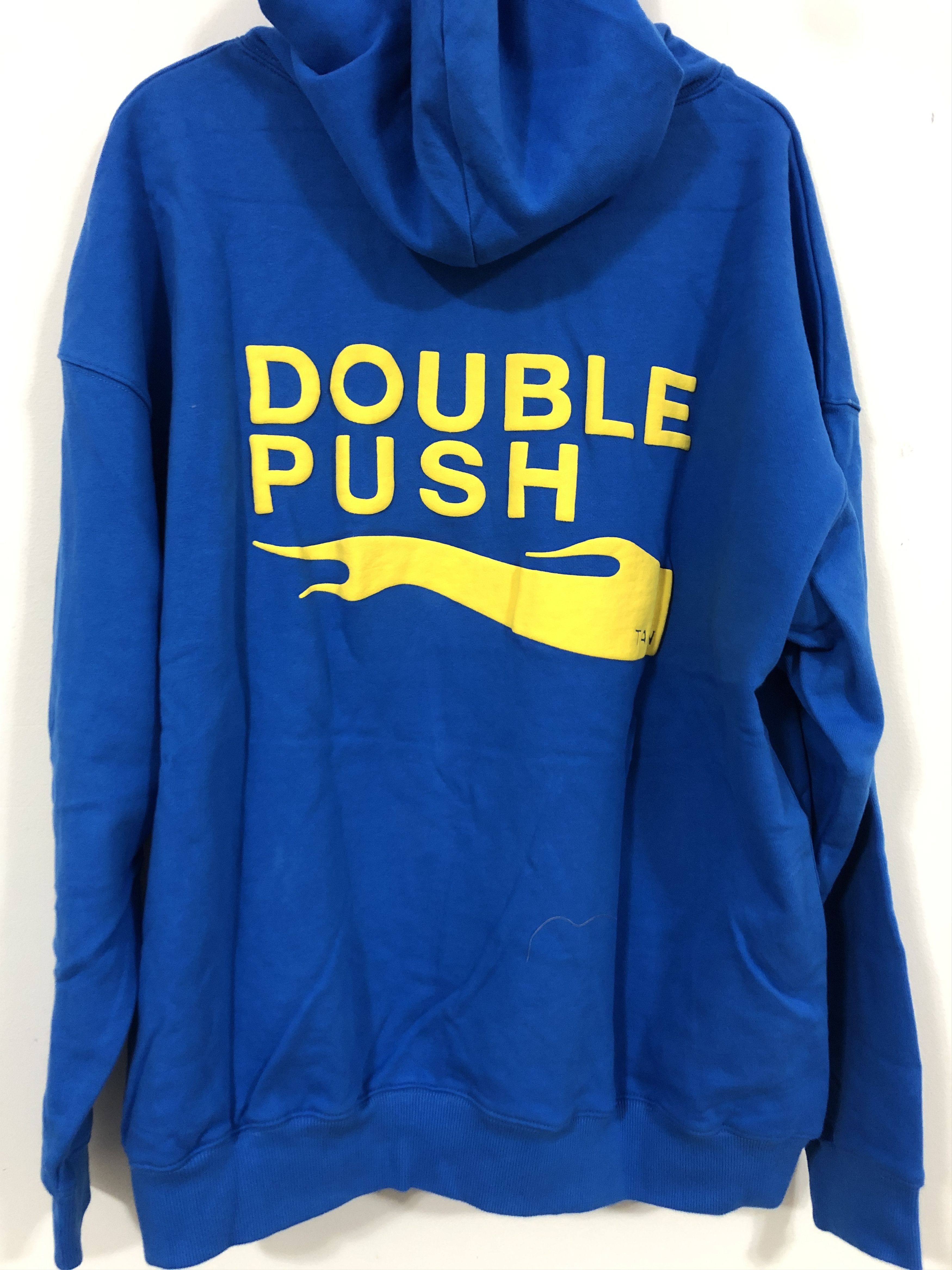 Japanese Brand 🇯🇵TAIN Double Push SWEAT HEAVY HOODIE BLUE🇯🇵 Size US L / EU 52-54 / 3 - 11 Thumbnail