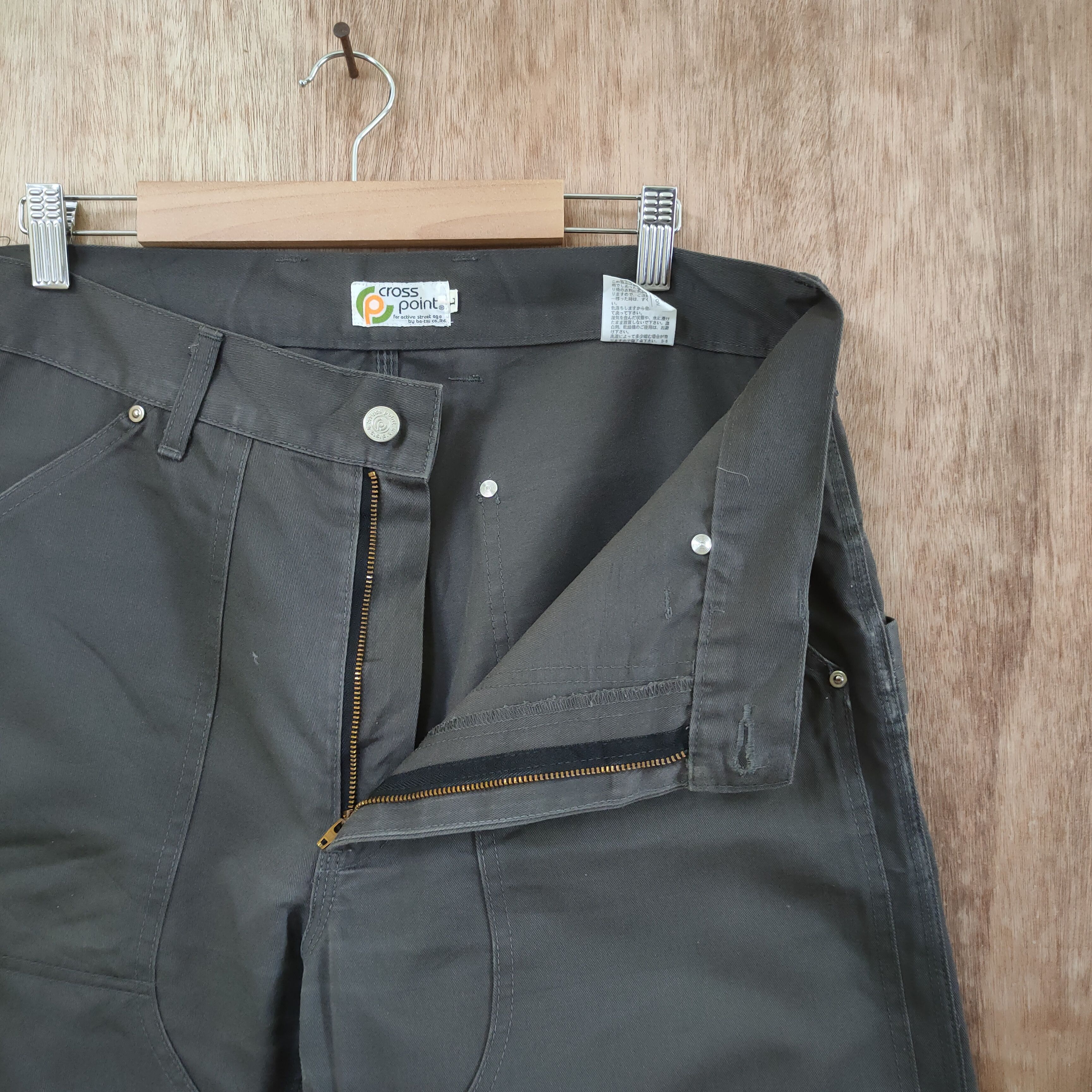 Japanese Brand × Vintage VINTAGE JAPANESE DOUBLE KNEE CARGO PANTS Size US 34 / EU 50 - 7 Thumbnail