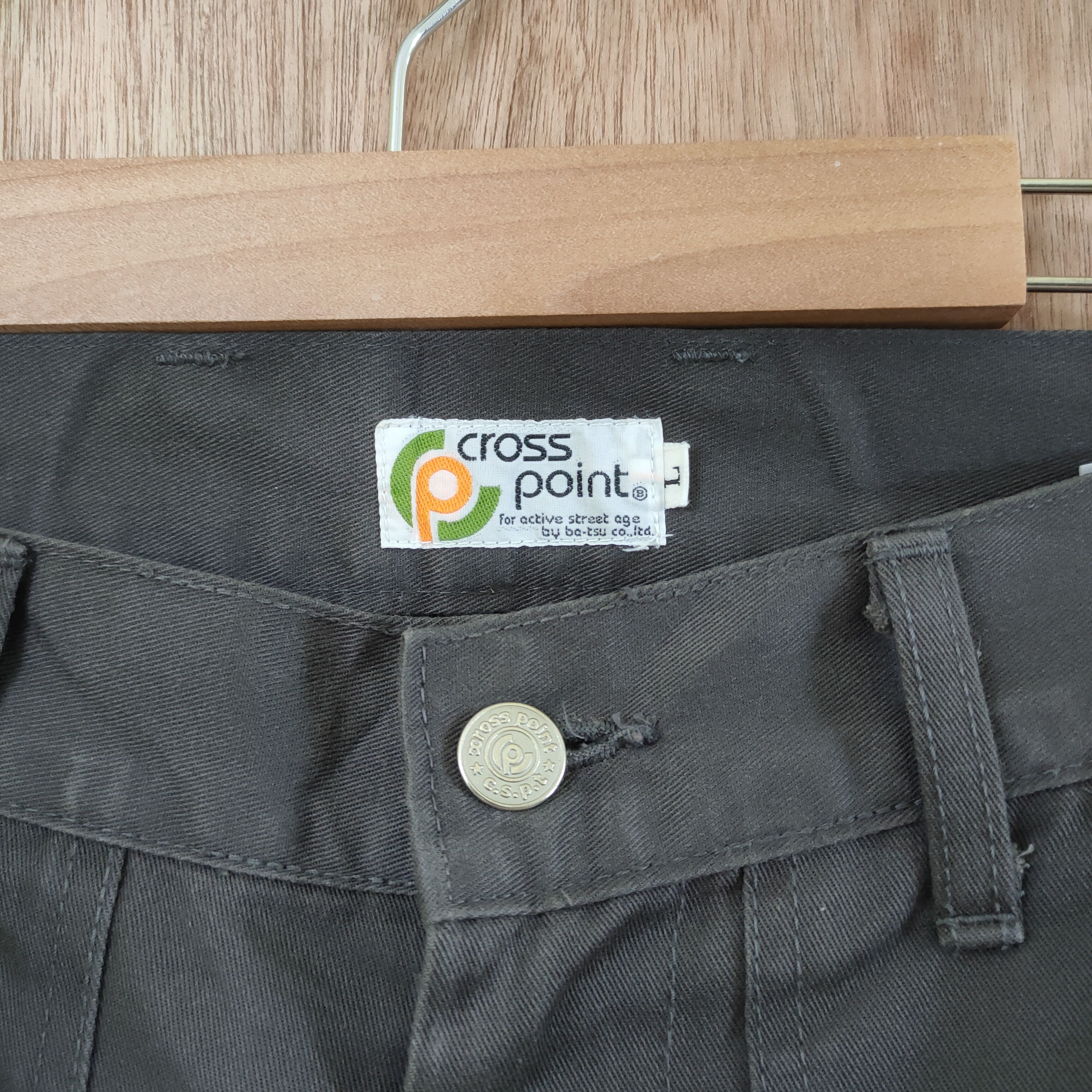 Japanese Brand × Vintage VINTAGE JAPANESE DOUBLE KNEE CARGO PANTS Size US 34 / EU 50 - 12 Thumbnail