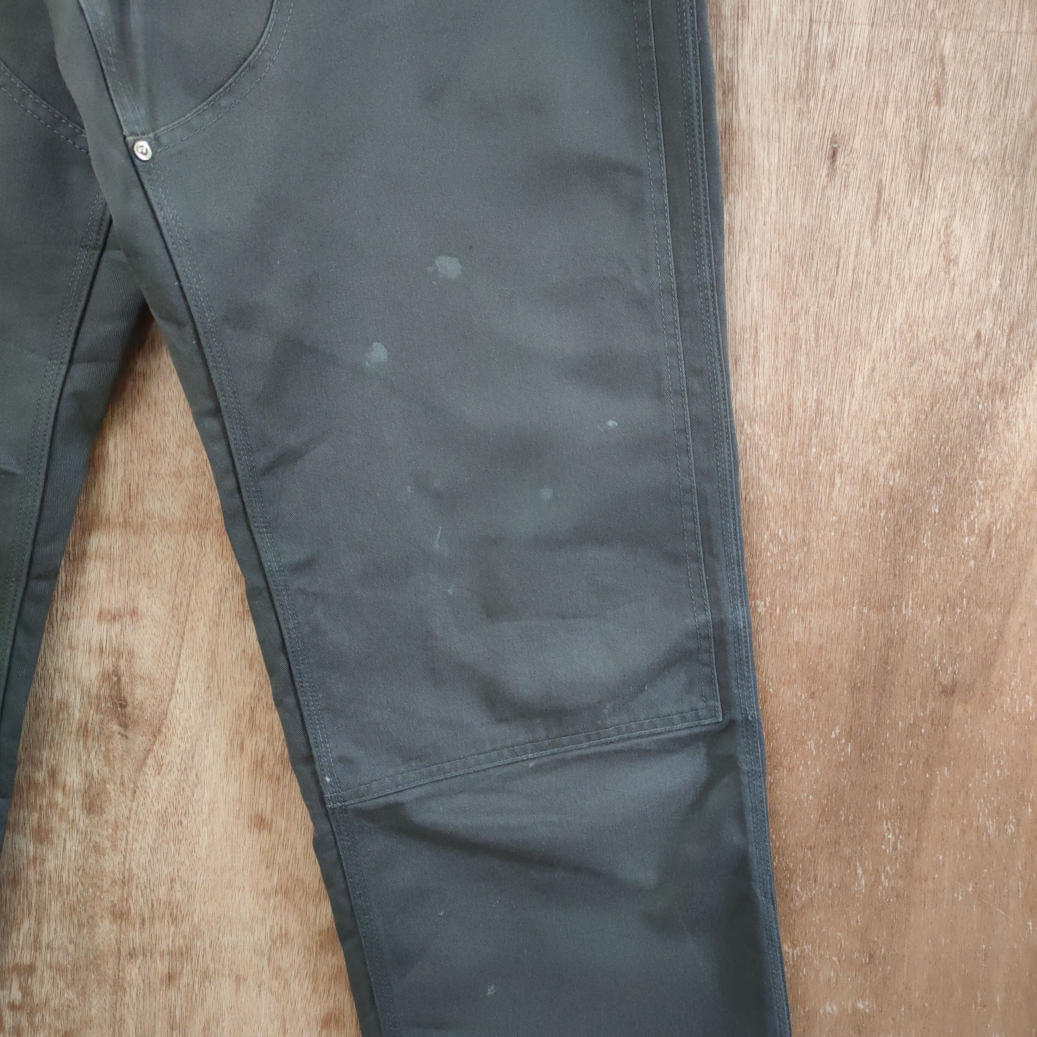 Japanese Brand × Vintage VINTAGE JAPANESE DOUBLE KNEE CARGO PANTS Size US 34 / EU 50 - 5 Thumbnail
