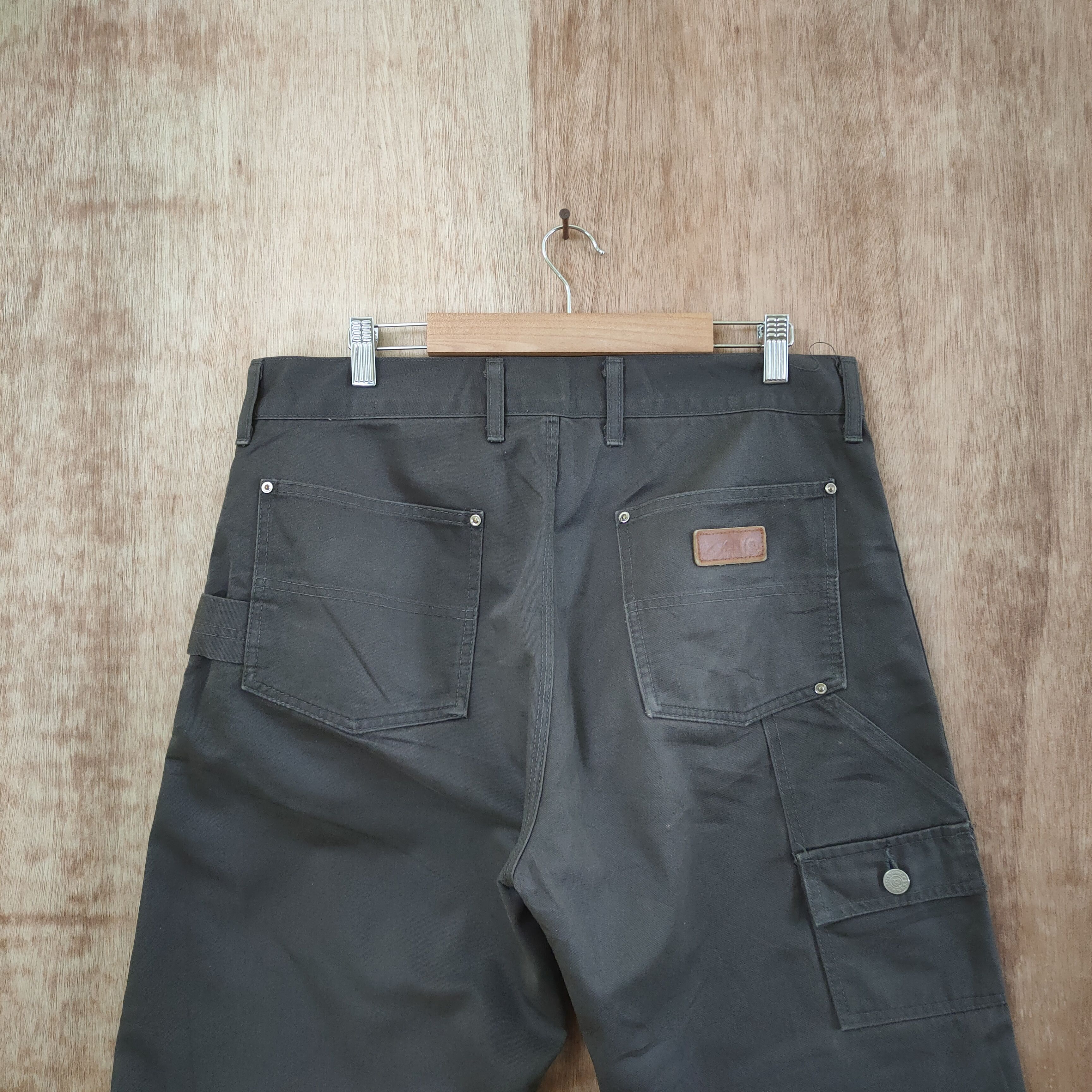 Japanese Brand × Vintage VINTAGE JAPANESE DOUBLE KNEE CARGO PANTS Size US 34 / EU 50 - 6 Thumbnail