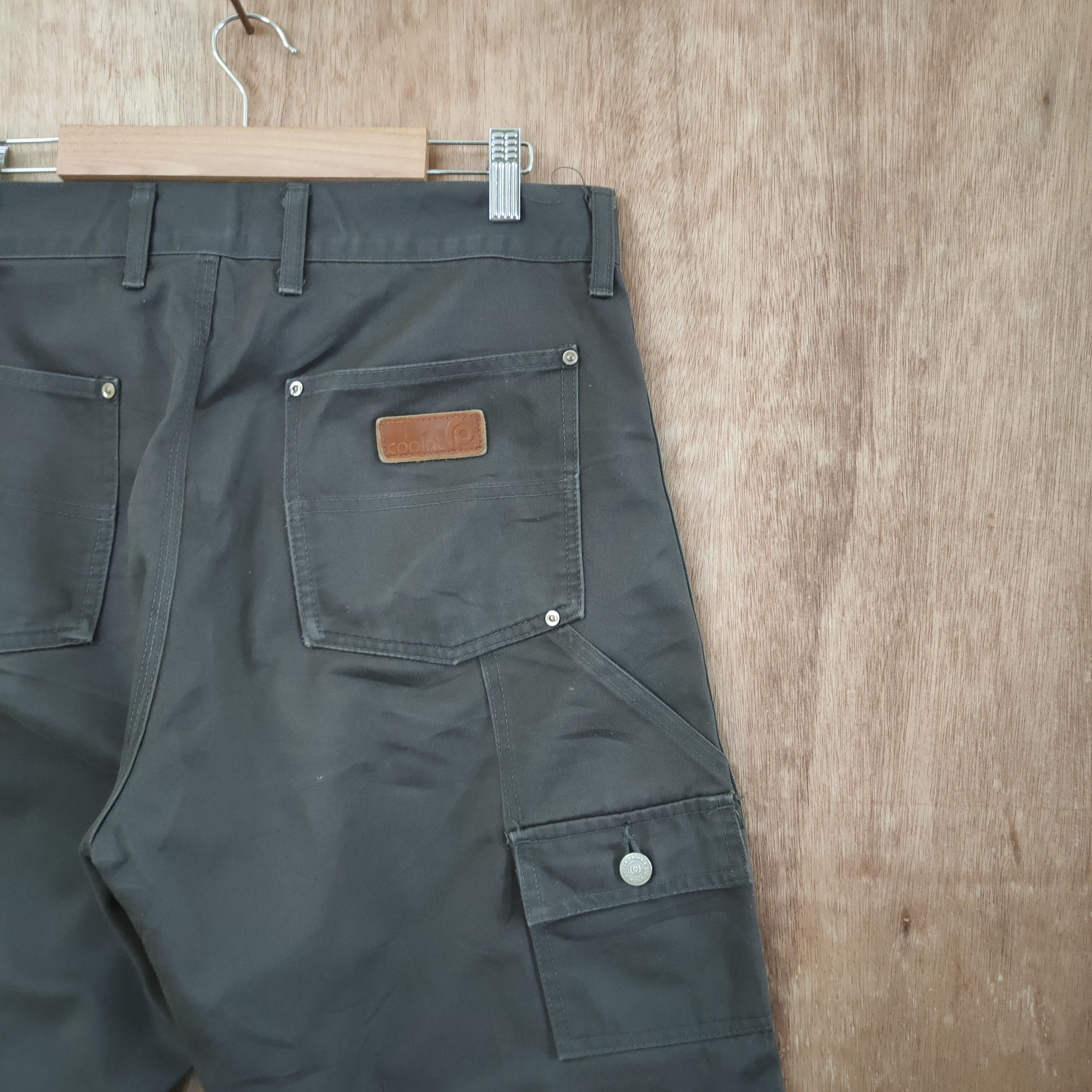 Japanese Brand × Vintage VINTAGE JAPANESE DOUBLE KNEE CARGO PANTS Size US 34 / EU 50 - 10 Thumbnail
