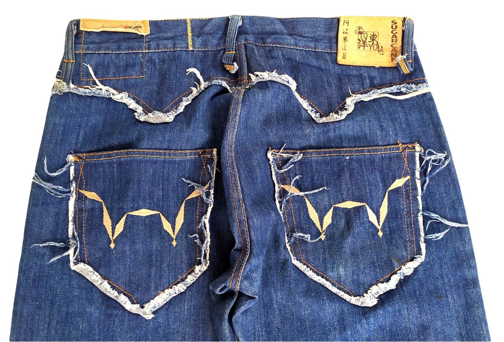 Sugar Cane Japanese brand Sugar Cane Toyo Enterprise jeans denim pants Size US 36 / EU 52 - 6 Thumbnail