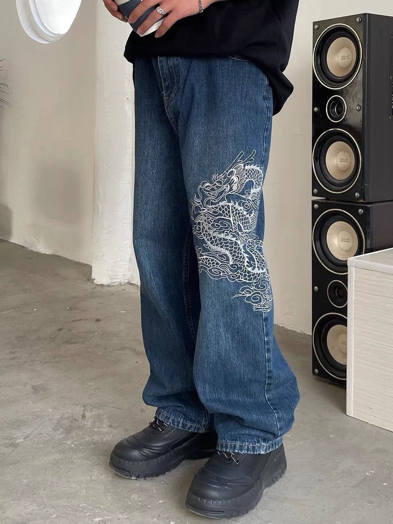 Japanese Brand × Vintage Retro punk pants Size US 32 / EU 48 - 1 Thumbnail