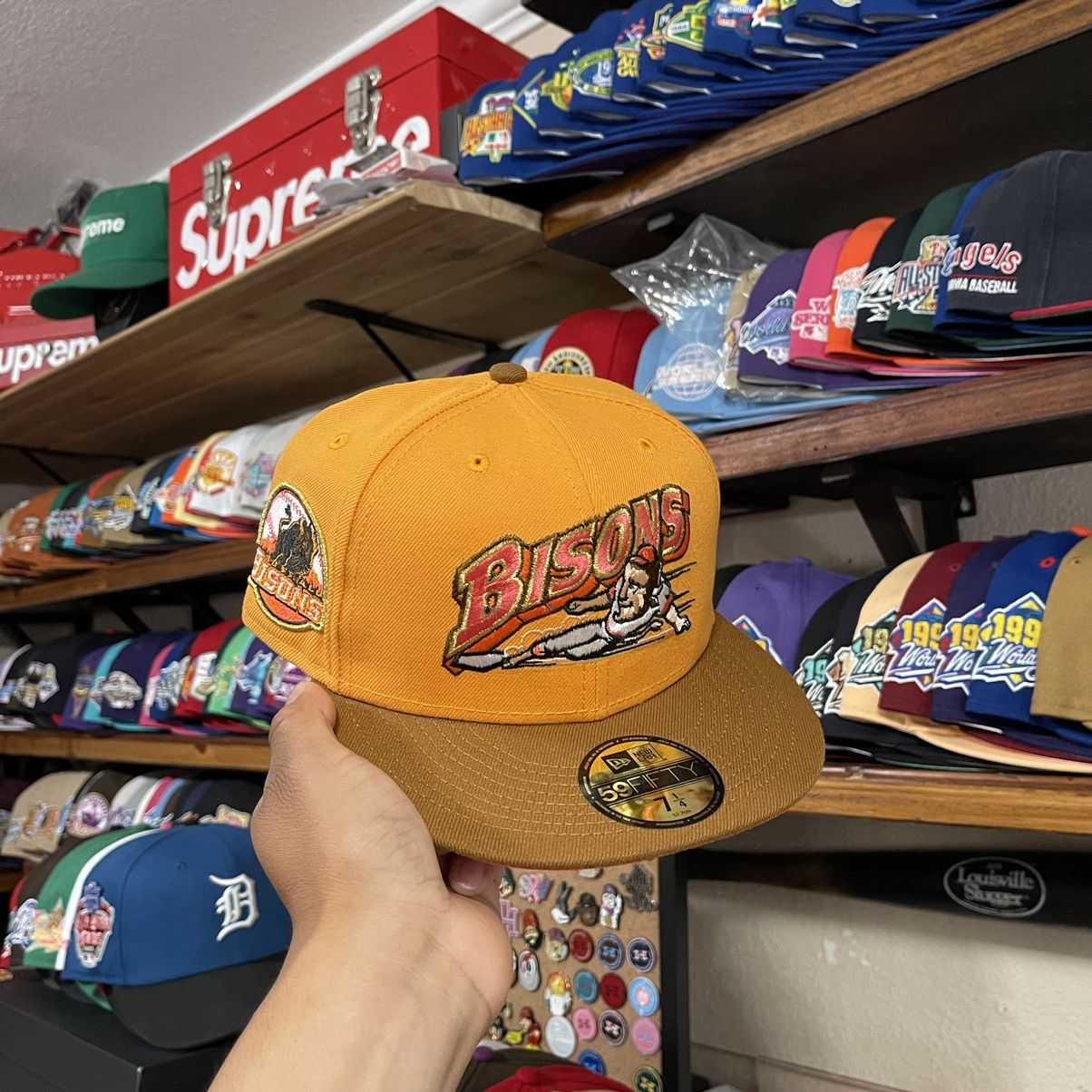 Hat Club × Lids × New Era New era exclusive fitted bison Size ONE SIZE - 1 Thumbnail