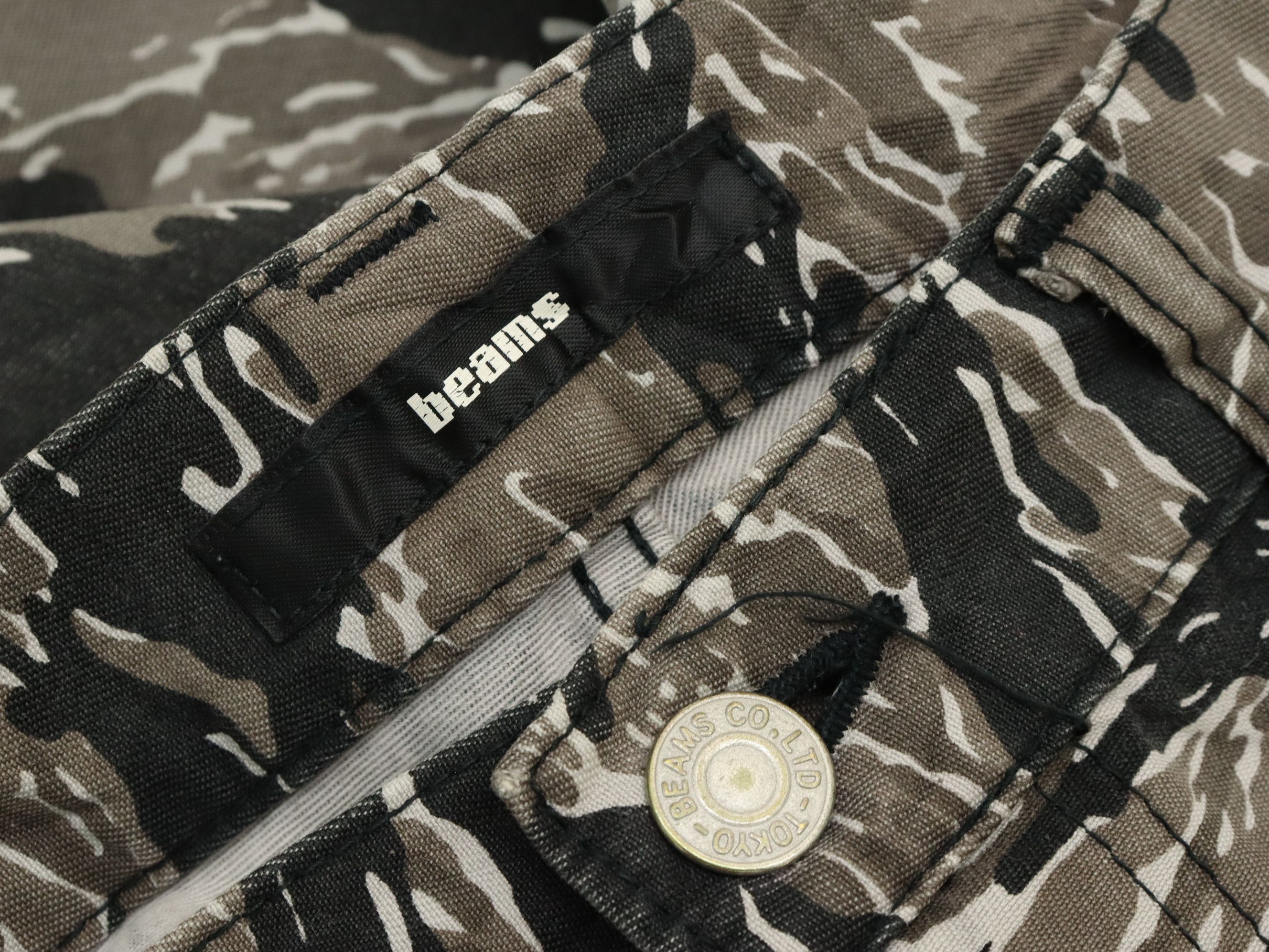 Beams Plus Beams Tiger Striped Camouflage Japan Gray Pant Size US 32 / EU 48 - 17 Thumbnail