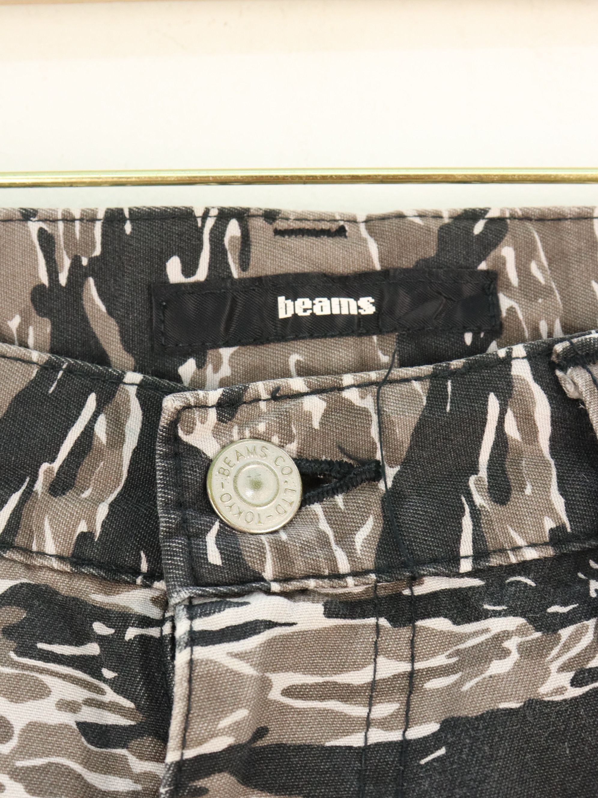 Beams Plus Beams Tiger Striped Camouflage Japan Gray Pant Size US 32 / EU 48 - 3 Thumbnail