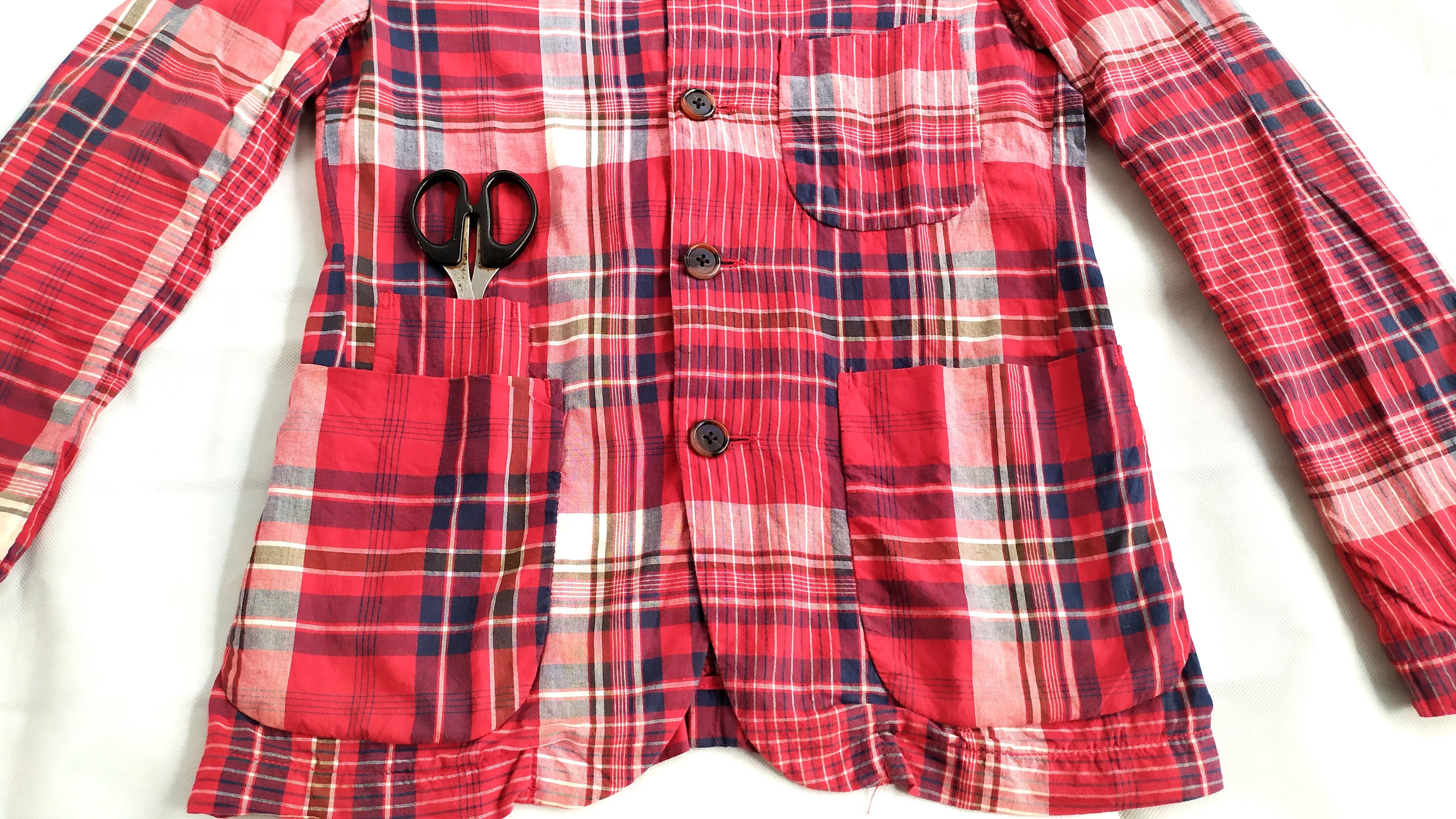 Engineered Garments Vintage ENGINEERED GARMENTS plaid shirt size 1 Size US S / EU 44-46 / 1 - 8 Thumbnail
