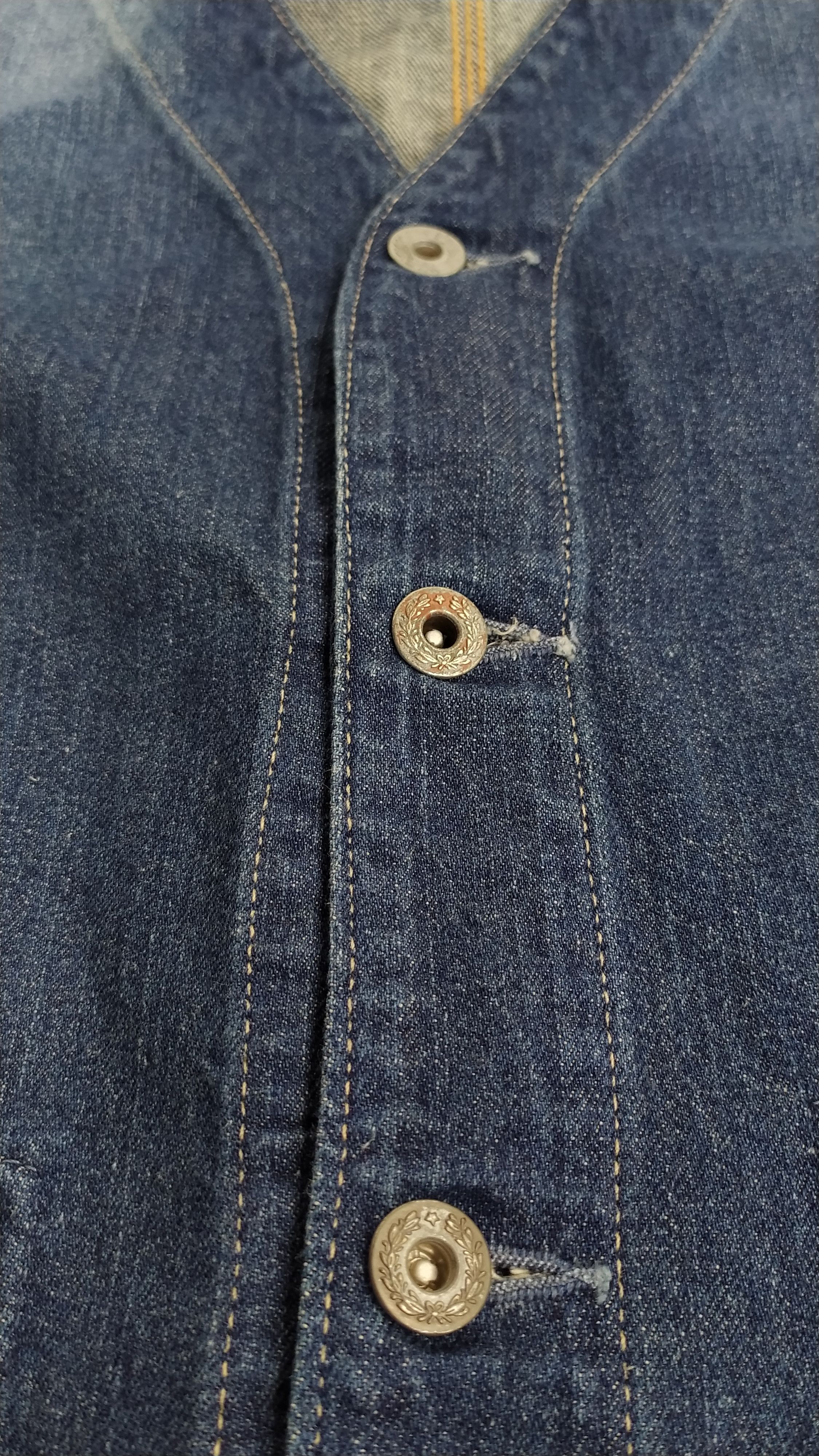 Big John Japanese brand BIG JOHN KURASHIKI JAPAN Denim vest size M Size US M / EU 48-50 / 2 - 8 Thumbnail