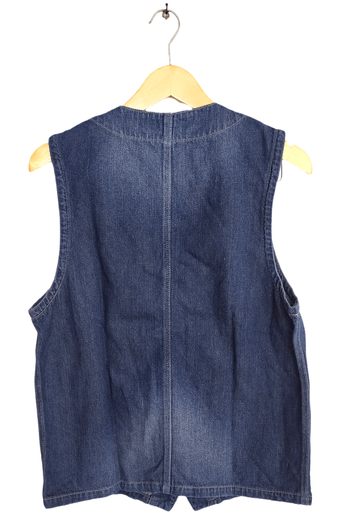 Big John Japanese brand BIG JOHN KURASHIKI JAPAN Denim vest size M Size US M / EU 48-50 / 2 - 2 Thumbnail