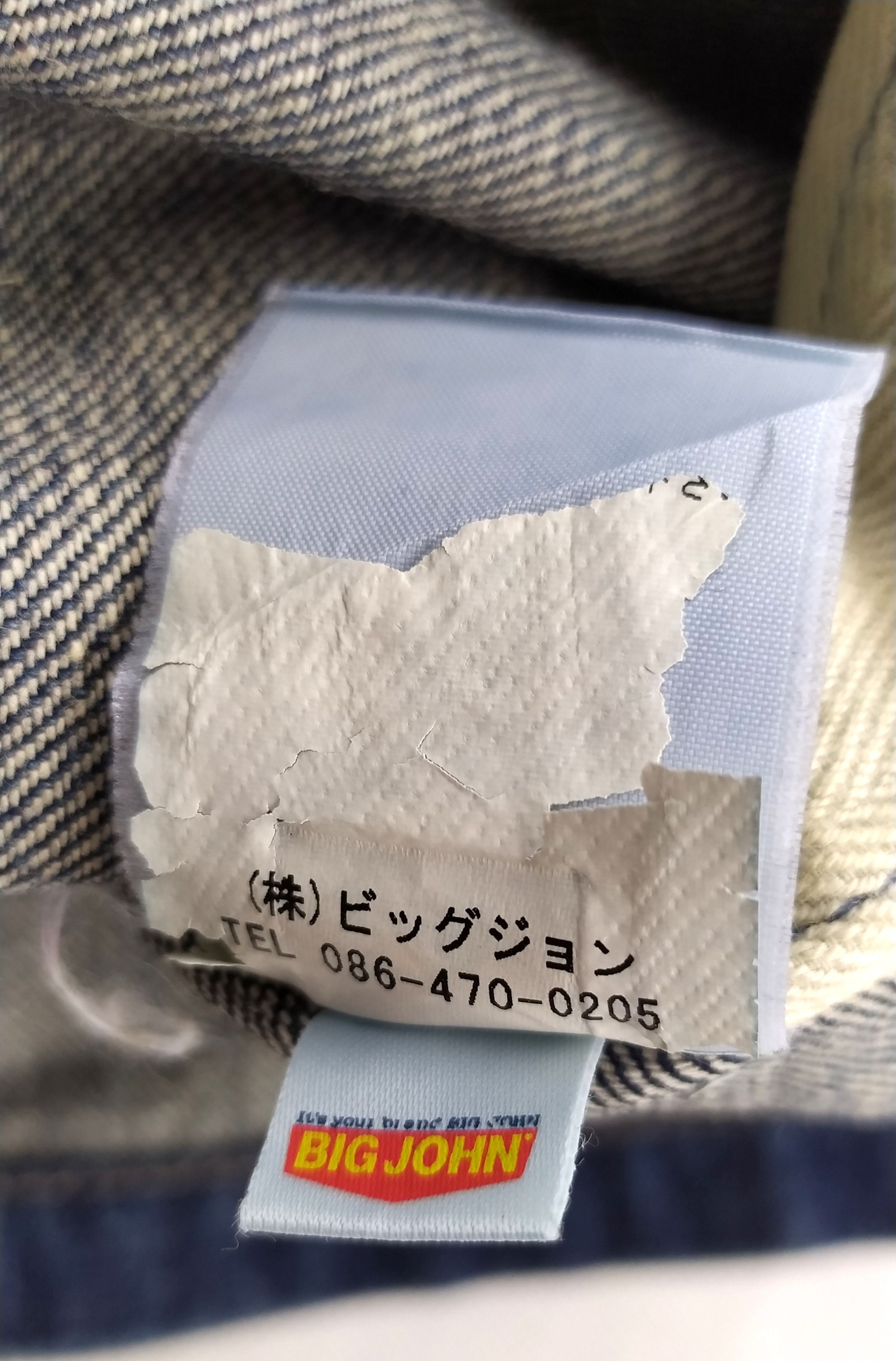 Big John Japanese brand BIG JOHN KURASHIKI JAPAN Denim vest size M Size US M / EU 48-50 / 2 - 5 Thumbnail