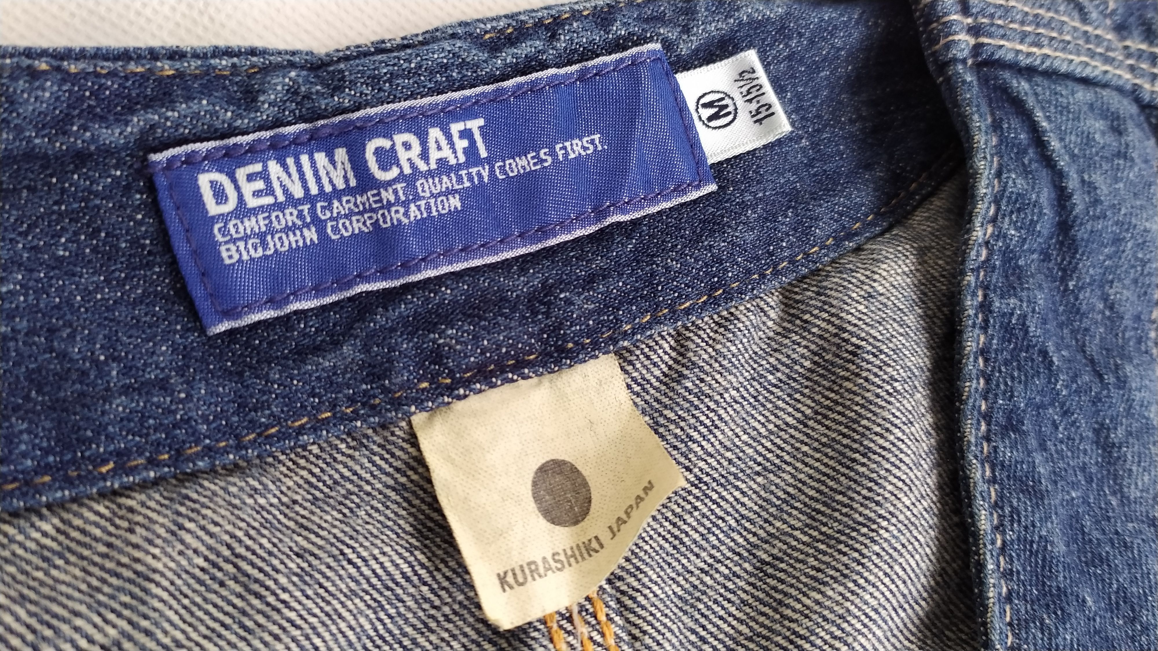 Big John Japanese brand BIG JOHN KURASHIKI JAPAN Denim vest size M Size US M / EU 48-50 / 2 - 10 Thumbnail