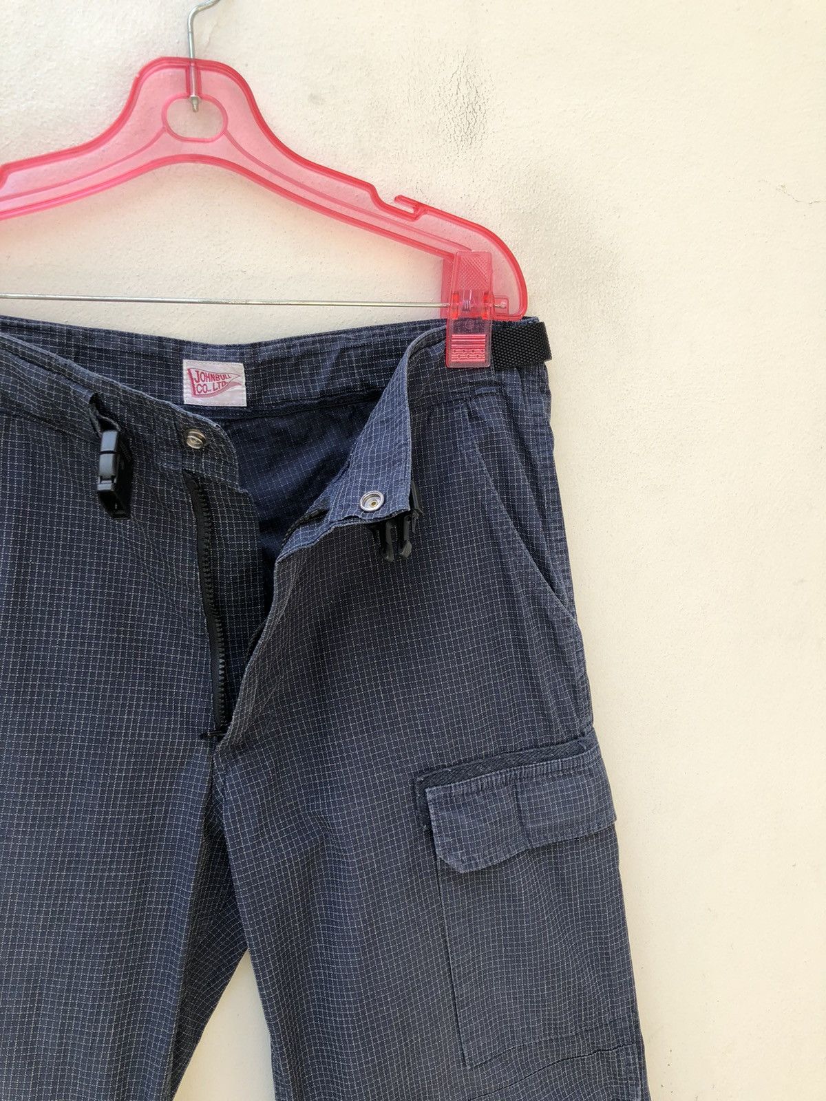 Johnbull Vintage John Bull Spectra Nylon Trouser Cargo Cropped Pant Size US 31 - 5 Thumbnail