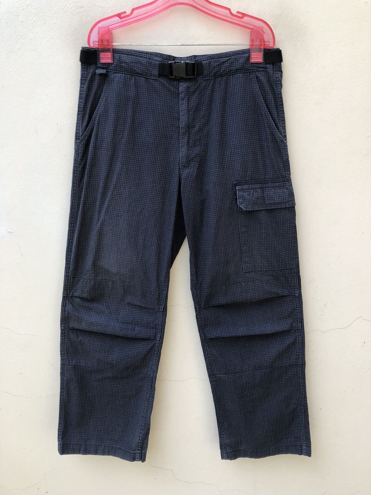 Johnbull Vintage John Bull Spectra Nylon Trouser Cargo Cropped Pant Size US 31 - 1 Thumbnail