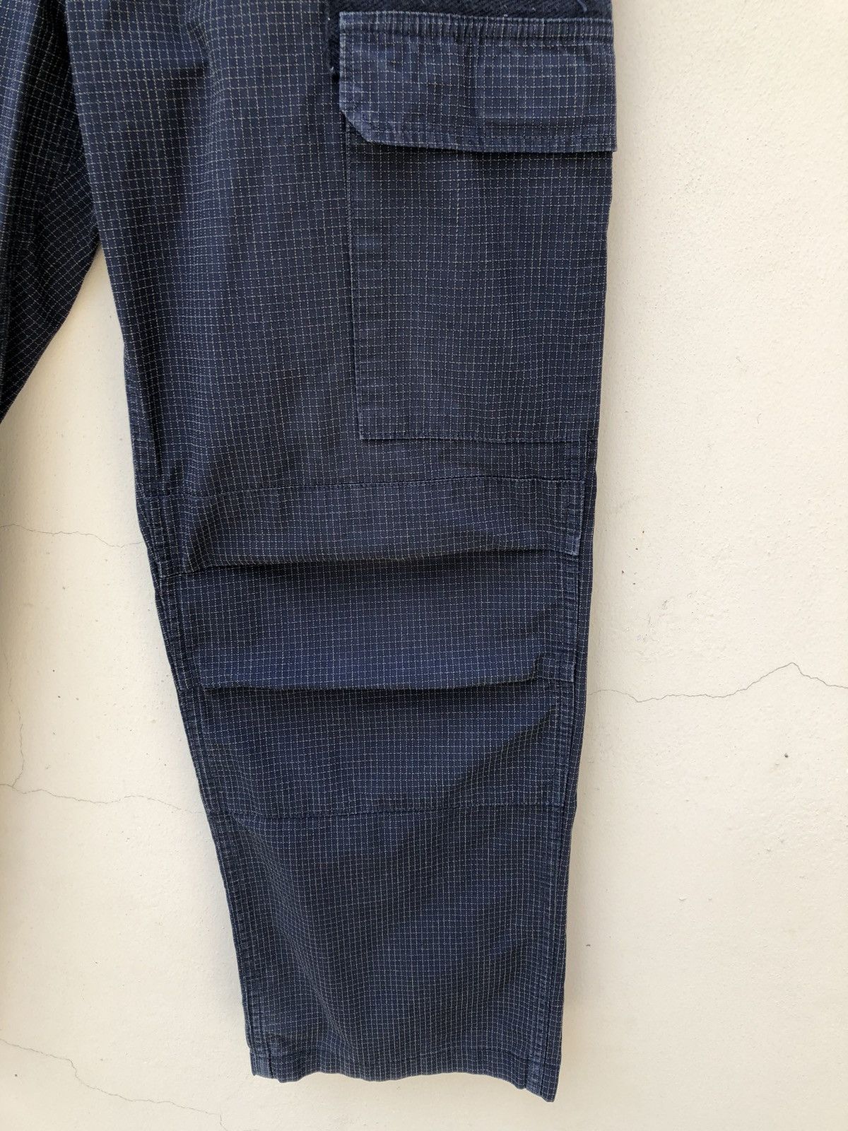Johnbull Vintage John Bull Spectra Nylon Trouser Cargo Cropped Pant Size US 31 - 7 Thumbnail