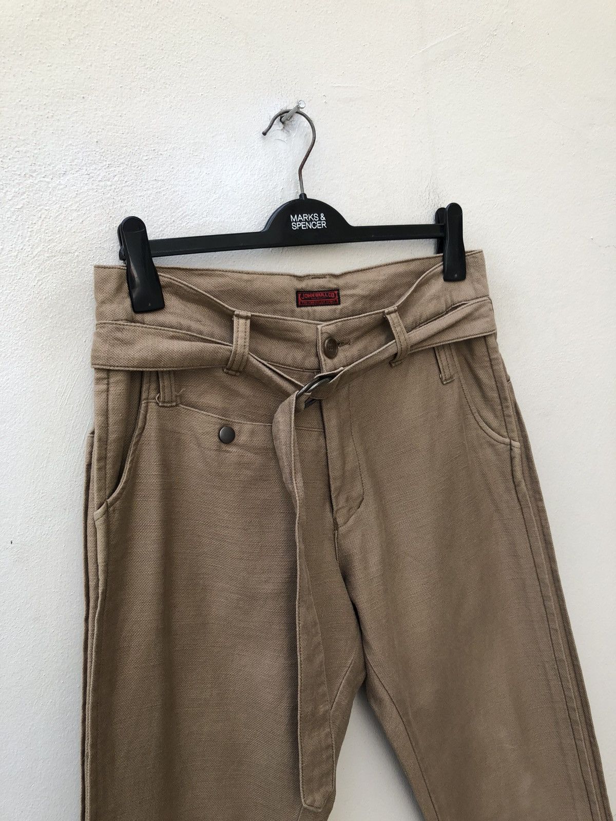 Johnbull Vintage John Bull Made in Japan Belted Trouser Size US 31 - 3 Thumbnail