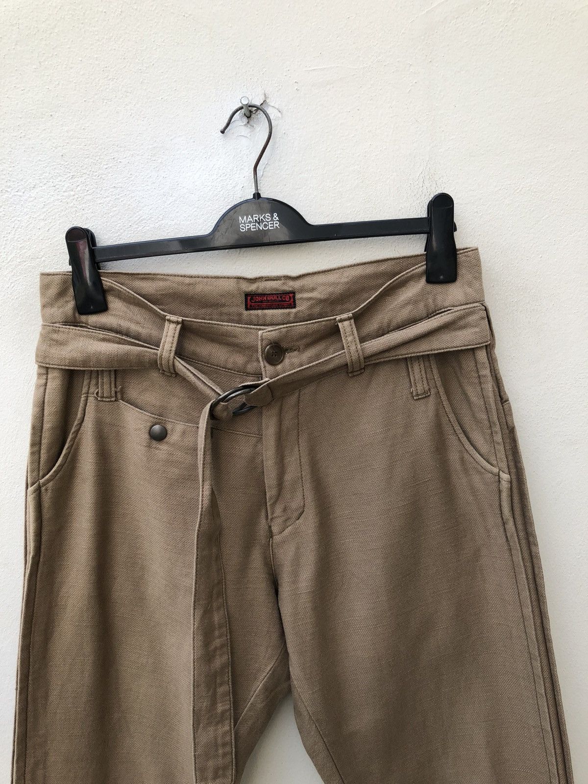 Johnbull Vintage John Bull Made in Japan Belted Trouser Size US 31 - 2 Thumbnail