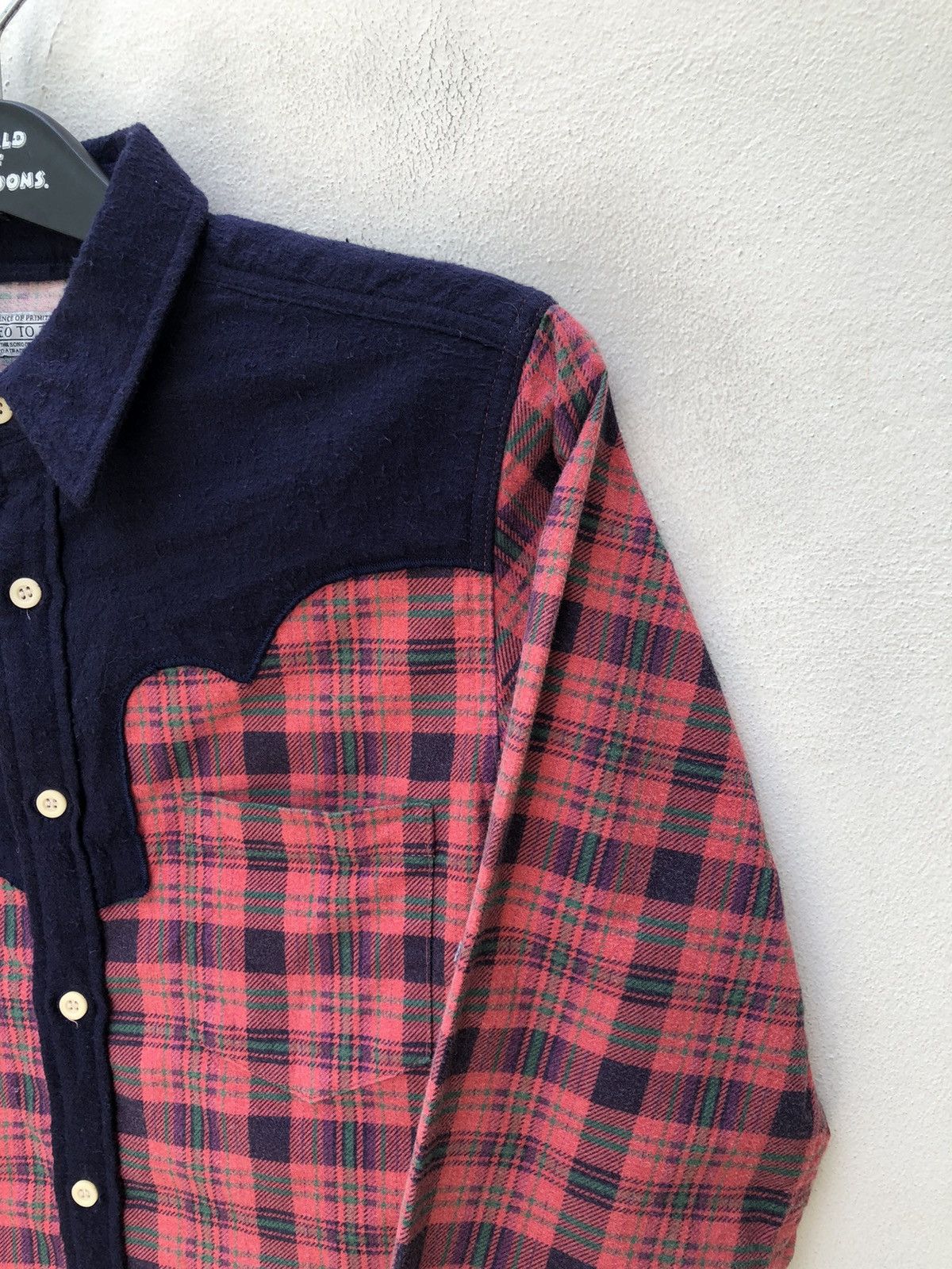 Eototo ETOTO Japan Double Pocket Western Flannel Shirt Size US S / EU 44-46 / 1 - 4 Thumbnail