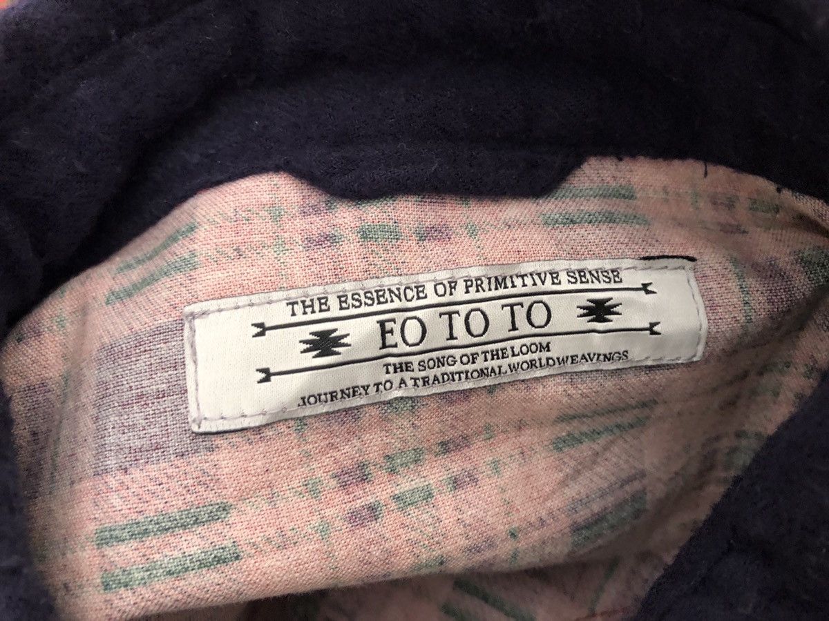 Eototo ETOTO Japan Double Pocket Western Flannel Shirt Size US S / EU 44-46 / 1 - 11 Thumbnail