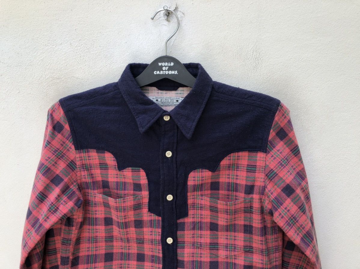 Eototo ETOTO Japan Double Pocket Western Flannel Shirt Size US S / EU 44-46 / 1 - 7 Thumbnail