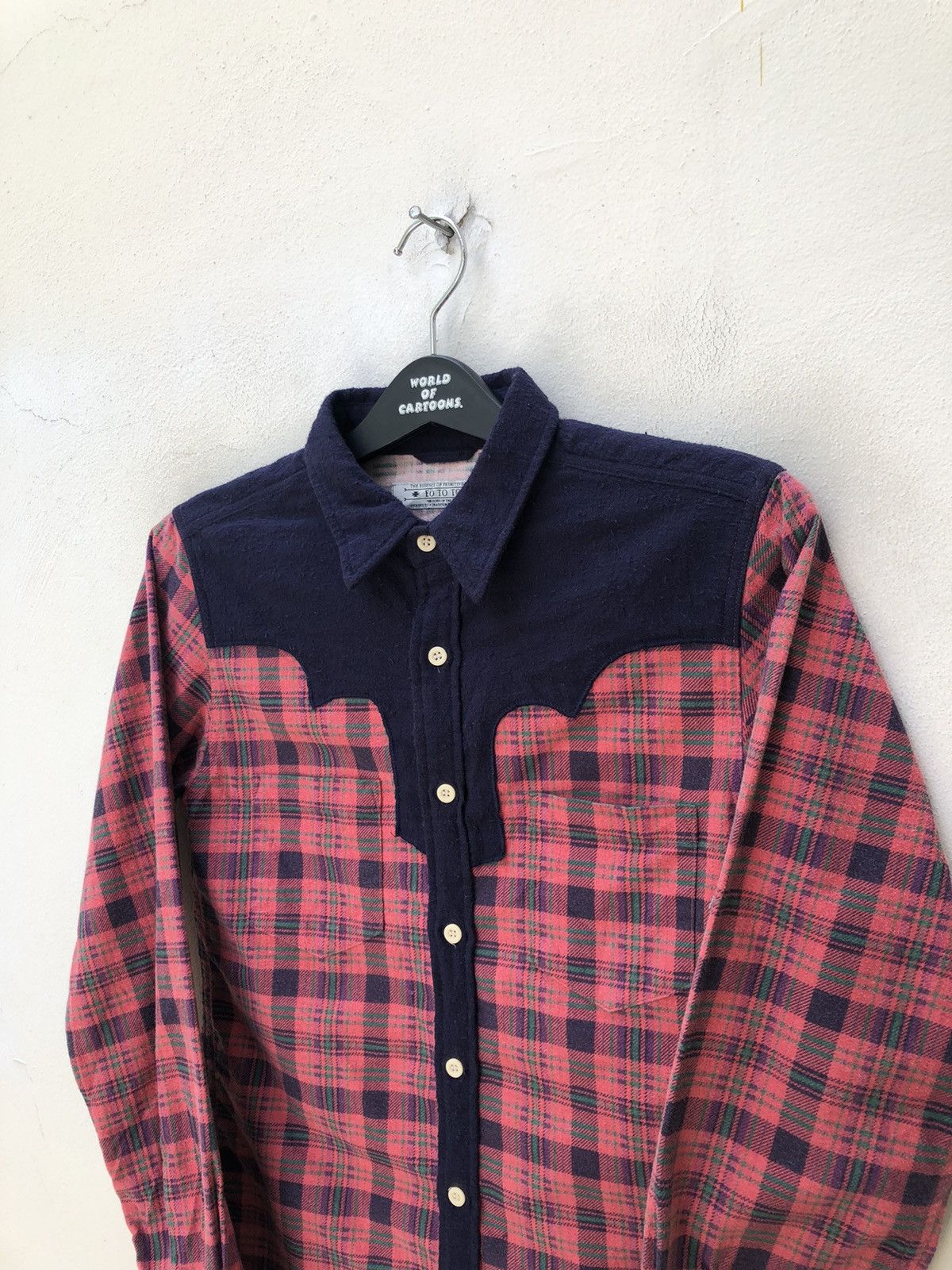 Eototo ETOTO Japan Double Pocket Western Flannel Shirt Size US S / EU 44-46 / 1 - 5 Thumbnail