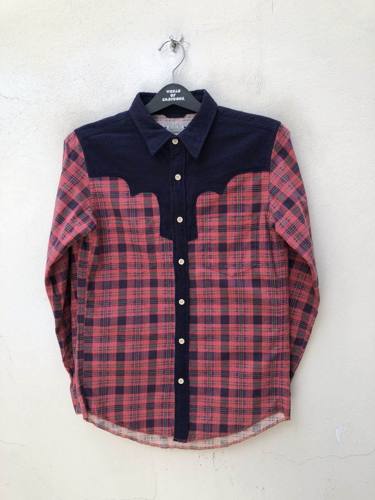 Eototo ETOTO Japan Double Pocket Western Flannel Shirt Size US S / EU 44-46 / 1 - 6 Thumbnail
