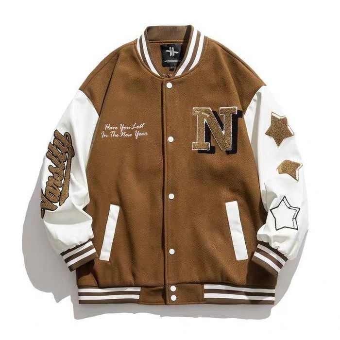 Japanese Brand New Special Release Big N Varsity Jacket Bomber Jacket Size US L / EU 52-54 / 3 - 1 Preview