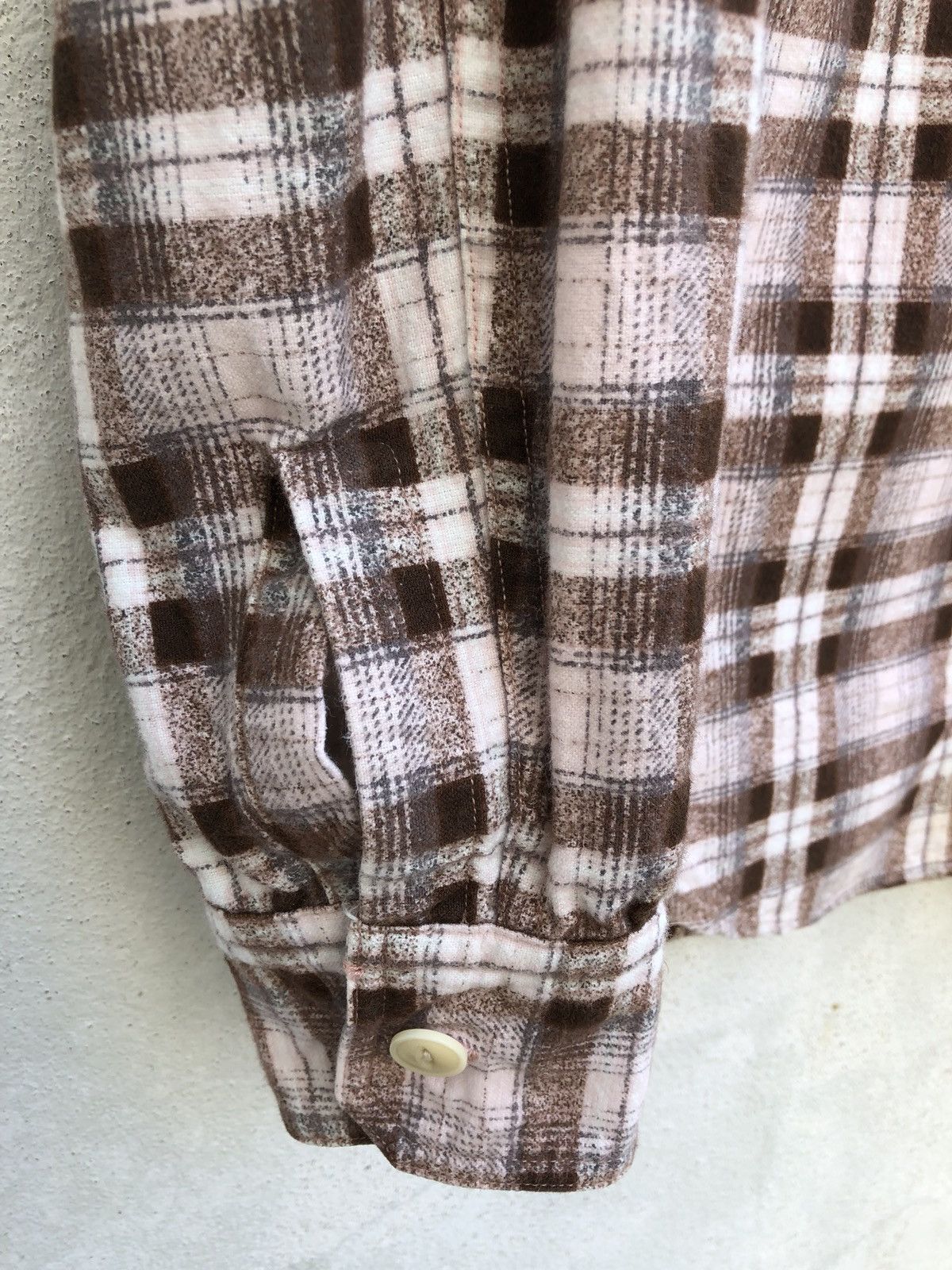 Sanca Sanca Japan Double Pocket Flannel Work Shirt Size US M / EU 48-50 / 2 - 9 Thumbnail
