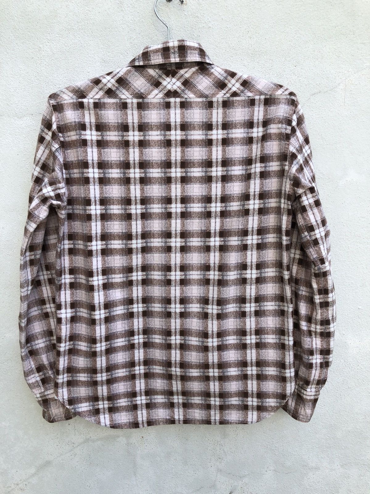 Sanca Sanca Japan Double Pocket Flannel Work Shirt Size US M / EU 48-50 / 2 - 11 Thumbnail