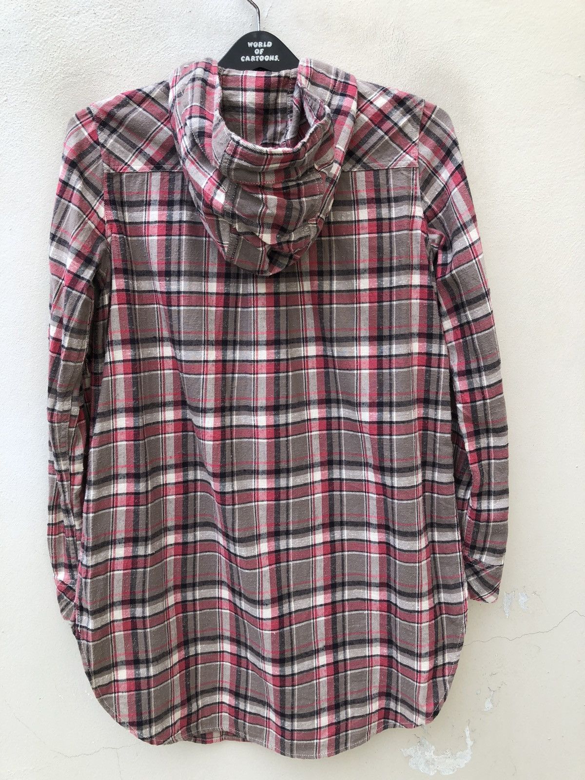 Hysteric Glamour Hysteric Glamour Plaid Hoodie Tunic Flannel Shirt Size US S / EU 44-46 / 1 - 10 Thumbnail