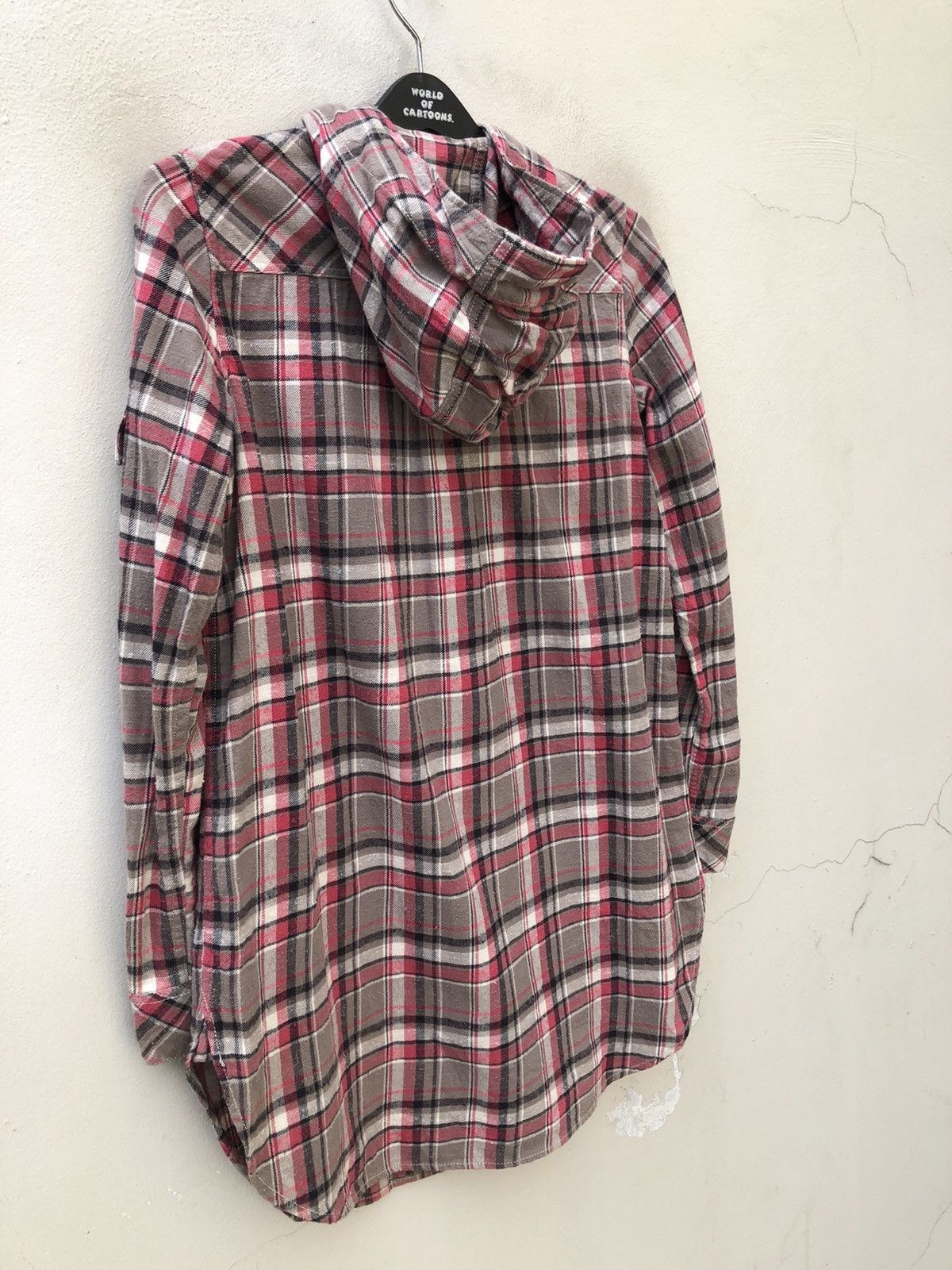 Hysteric Glamour Hysteric Glamour Plaid Hoodie Tunic Flannel Shirt Size US S / EU 44-46 / 1 - 11 Thumbnail