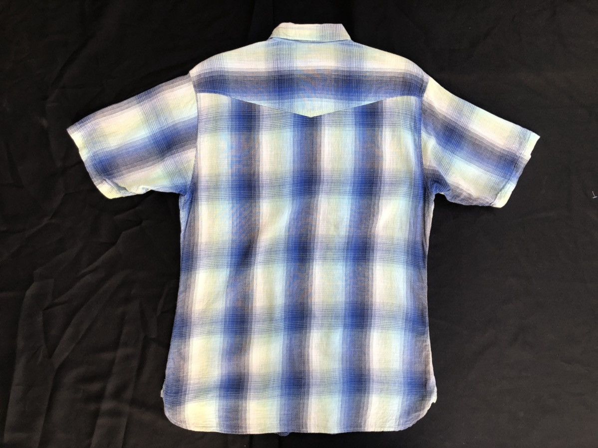 Sugar Cane × Toyo Enterprises Sugar Cane Multi Color Plaid Western Flannel Shirt Size US L / EU 52-54 / 3 - 2 Thumbnail