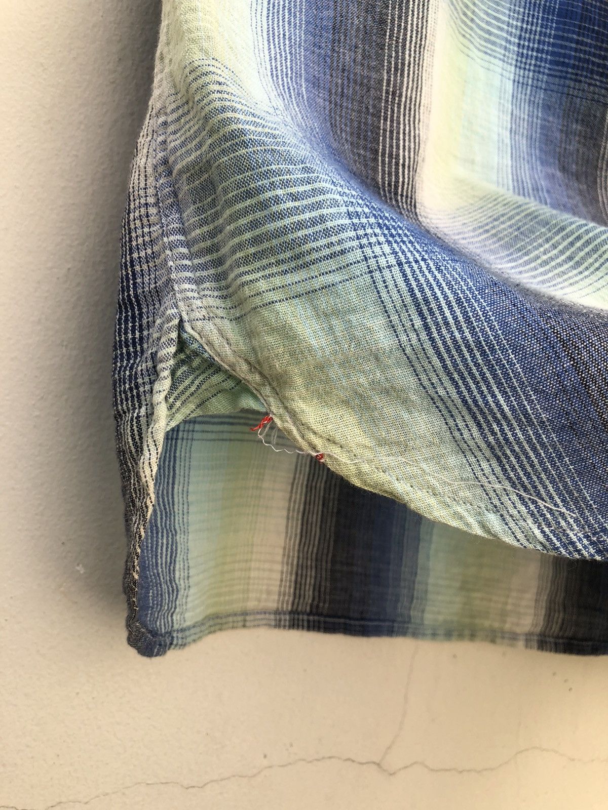 Sugar Cane × Toyo Enterprises Sugar Cane Multi Color Plaid Western Flannel Shirt Size US L / EU 52-54 / 3 - 10 Thumbnail