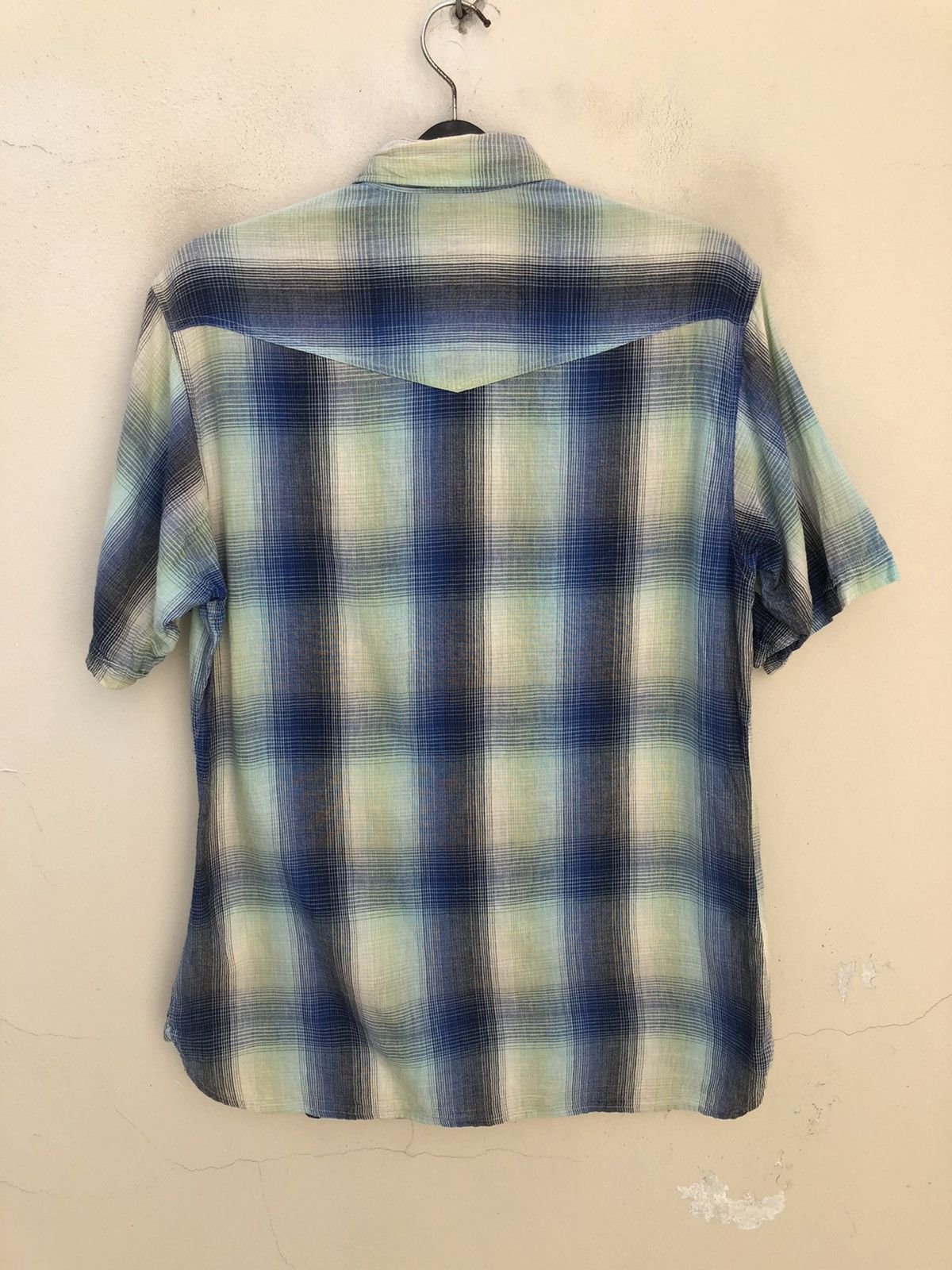 Sugar Cane × Toyo Enterprises Sugar Cane Multi Color Plaid Western Flannel Shirt Size US L / EU 52-54 / 3 - 12 Thumbnail