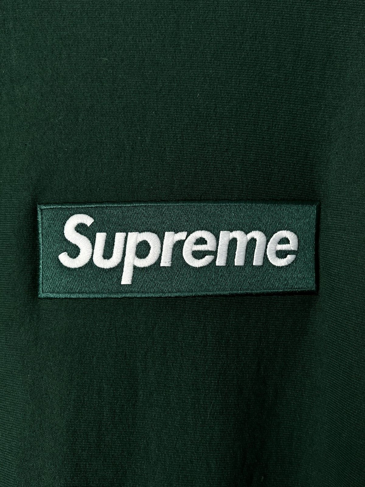 Supreme FW18 Box Logo Crewneck Size US XL / EU 56 / 4 - 2 Thumbnail