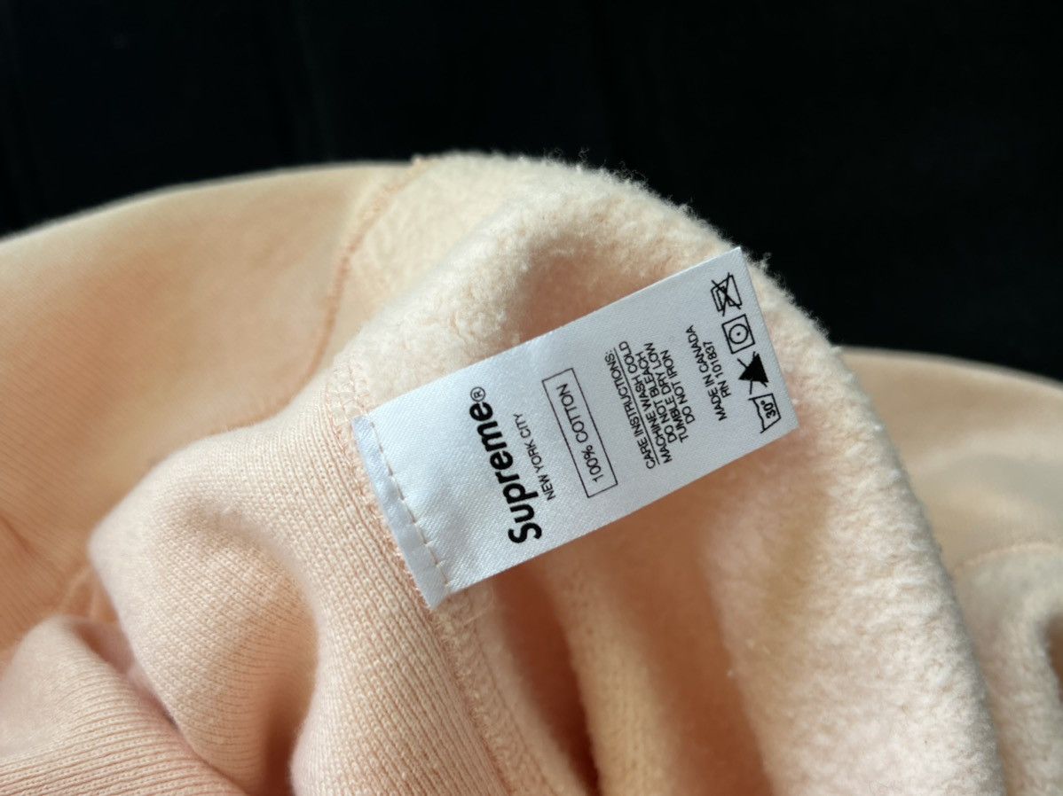 Supreme FW16 Peach Box Logo Hoodie Size US L / EU 52-54 / 3 - 6 Thumbnail