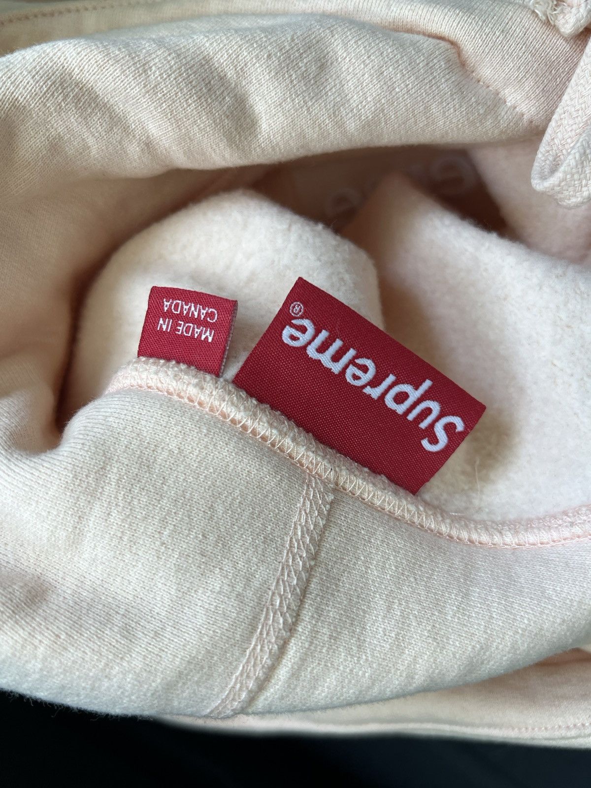 Supreme FW16 Peach Box Logo Hoodie Size US L / EU 52-54 / 3 - 4 Thumbnail