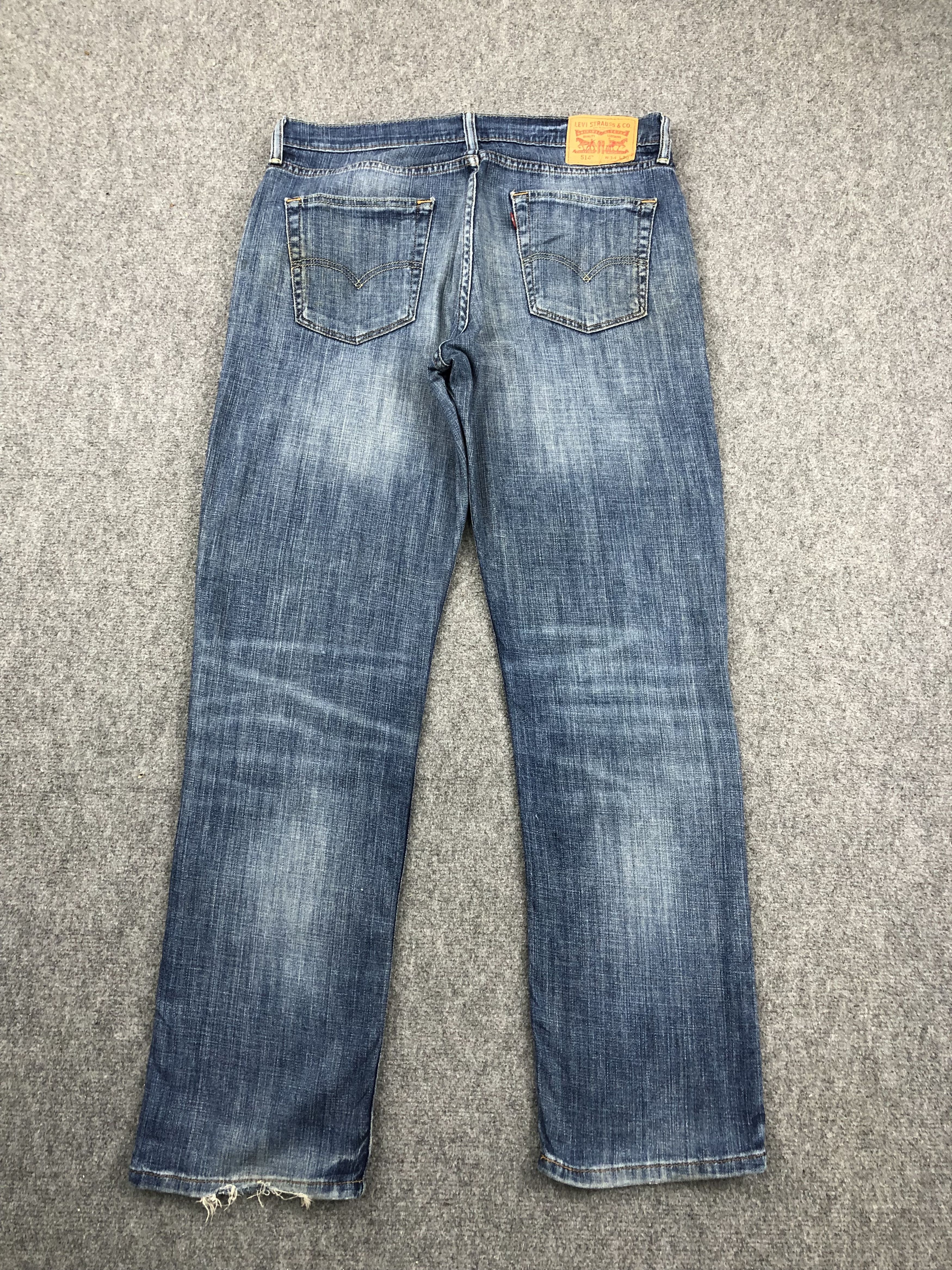 Levi's Faded Blue Vintage Levis 514 Denim DP1389 Size US 36 / EU 52 - 3 Thumbnail